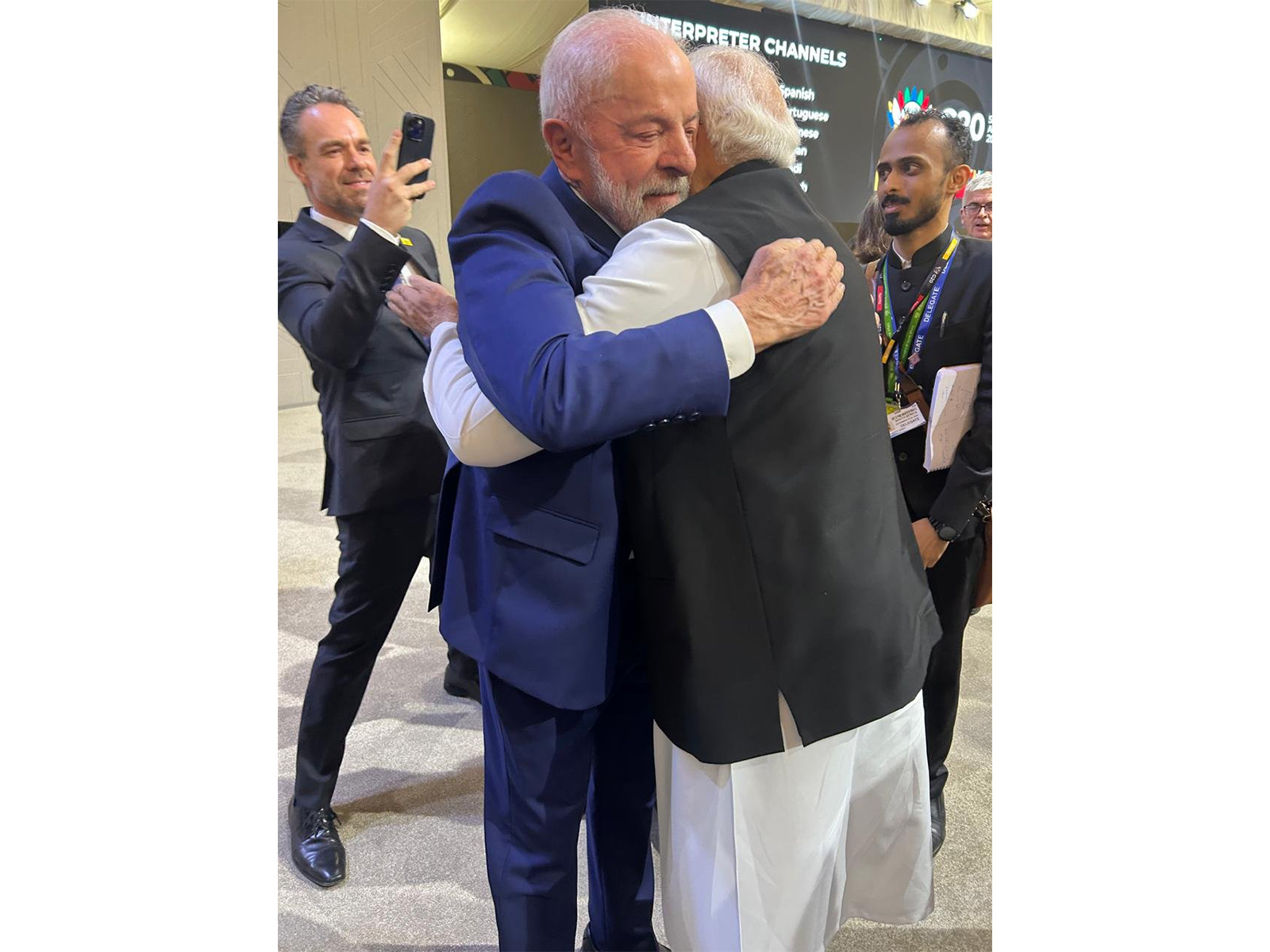 Prime Minister Narendra Modi with Brazil's President Luiz Inacio Lula da Silva (Photo: X@narendramodi)