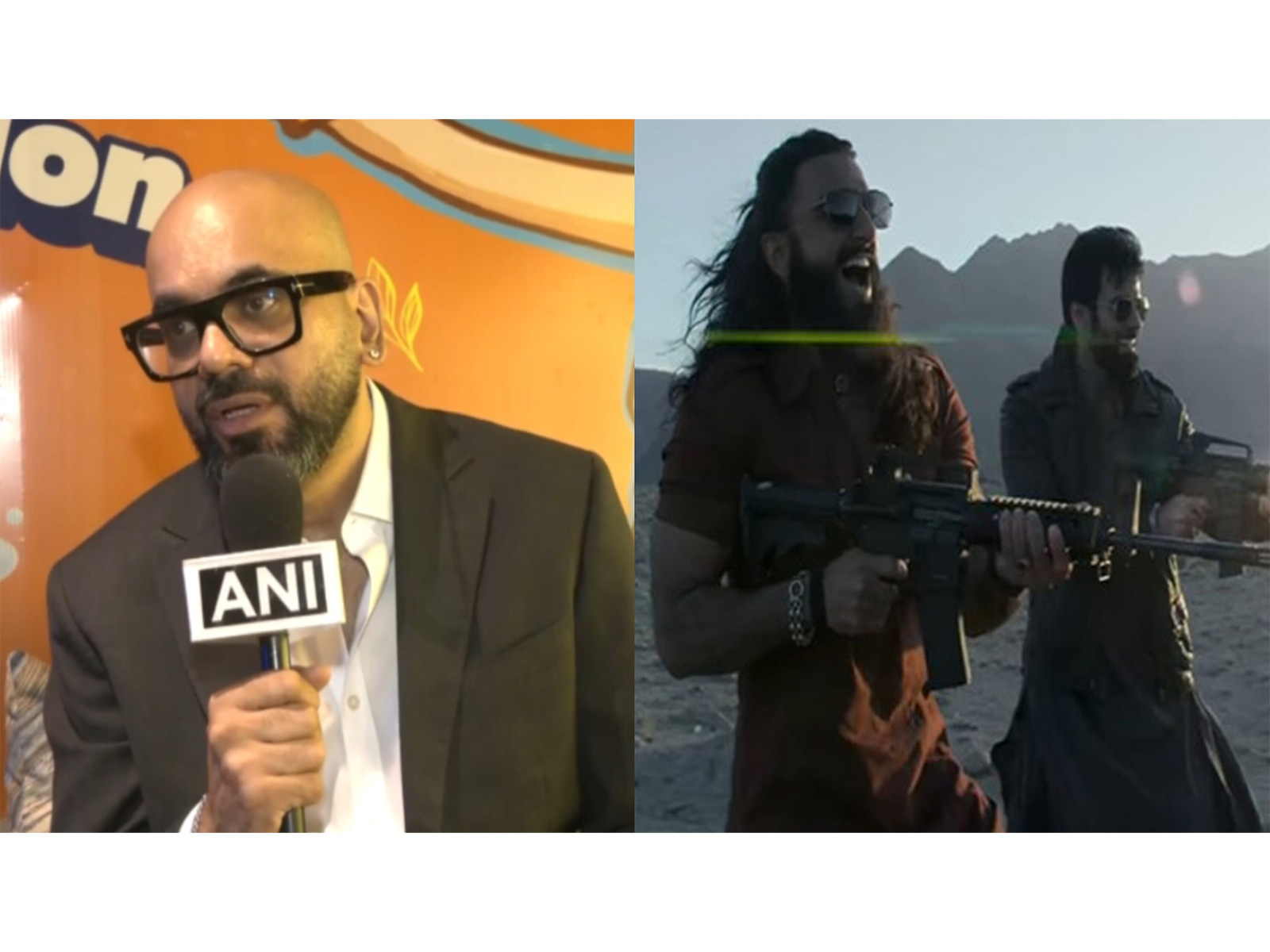 Suparn S. Varma (L) Snip from Dhurandhar trailer (R) (Photo/ANI/instagram/@ranveersingh)