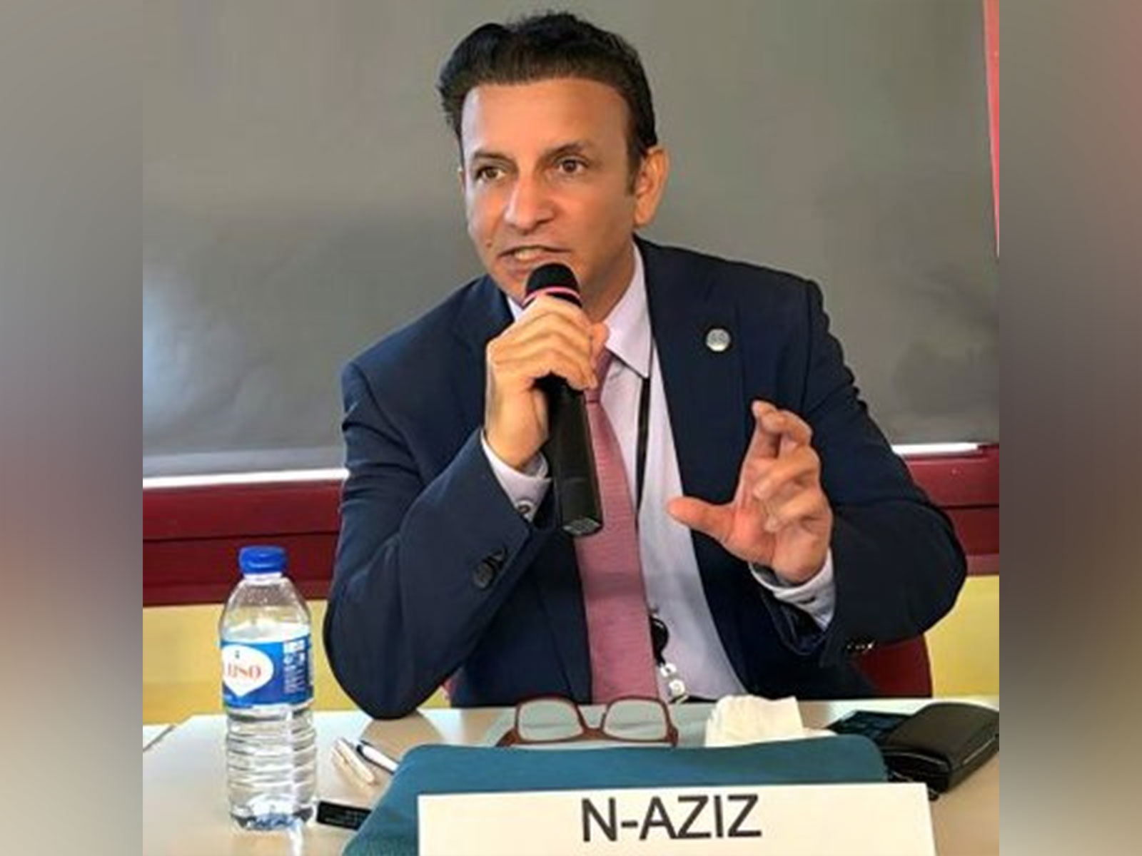 United Kashmir People's National Party (UKPNP) spokesperson Sardar Nasir Aziz Khan. (Photo: X/@NasirKhanUKPNP)