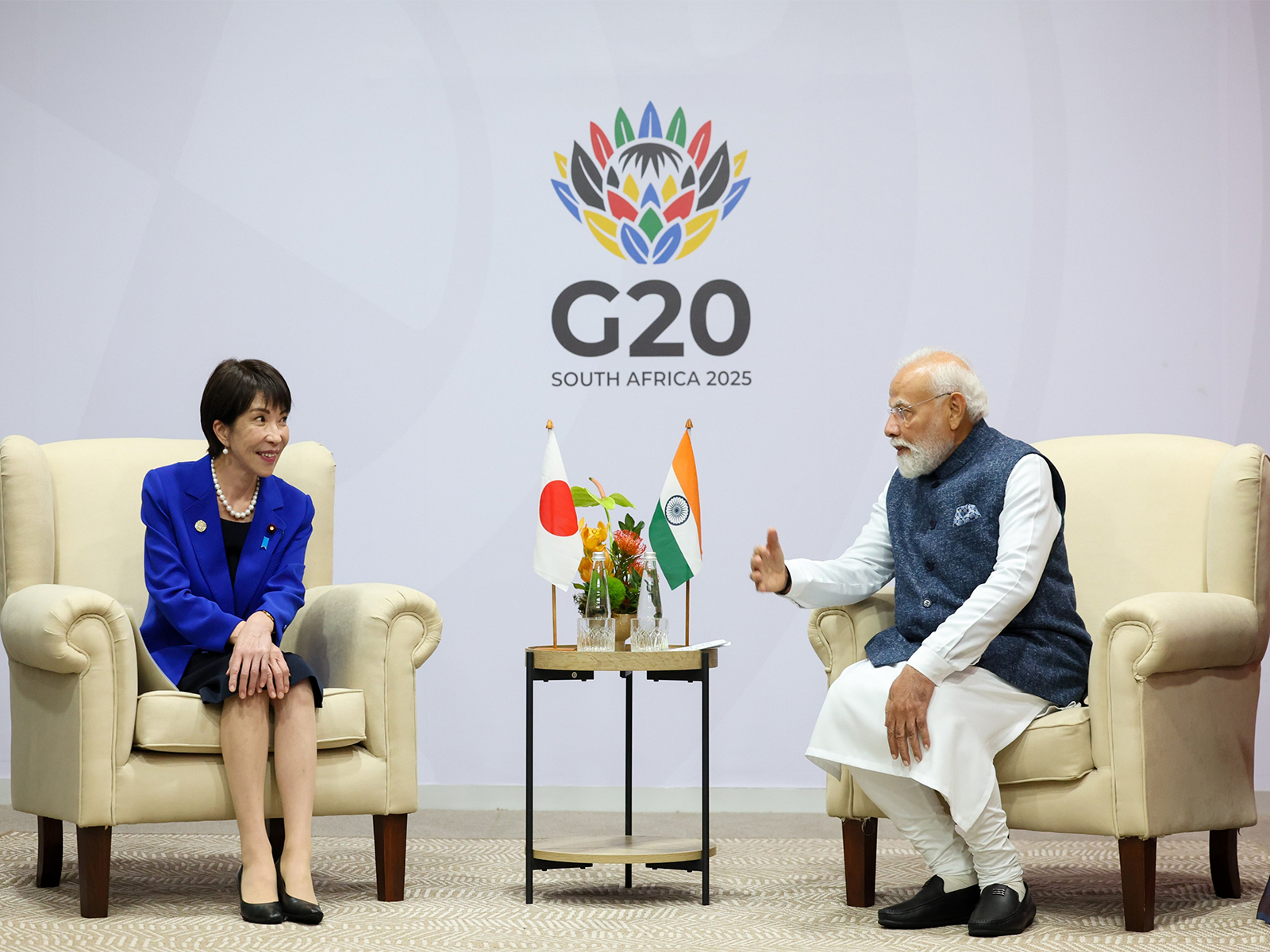 Prime Minister Narendra Modi with Japanese Prime Minister Sanae Takaichi (Photo: X@narendramodi)