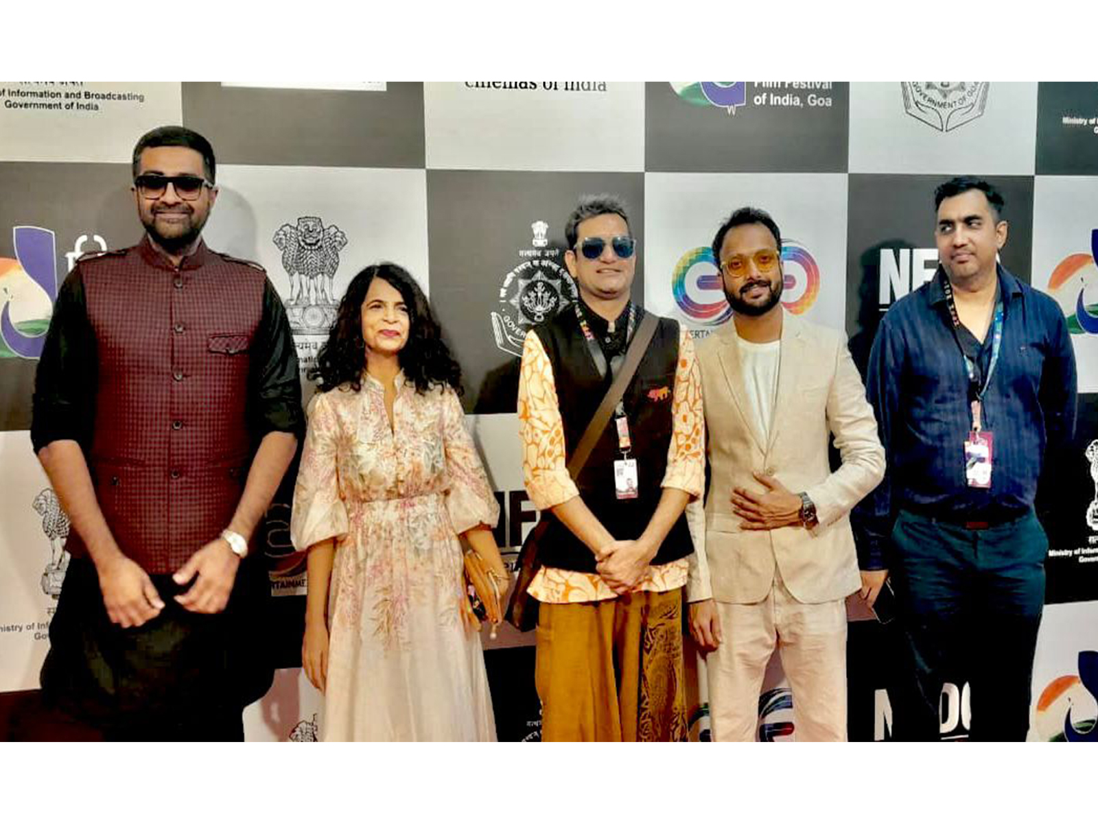Where The Heart team at IFFI 2025 (Photo: IFFI)