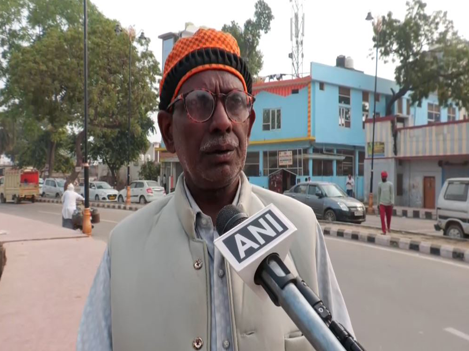 Former litigant in Ram Janmabhoomi Babri Masjid case Iqbal Ansari (Photo/ANI)