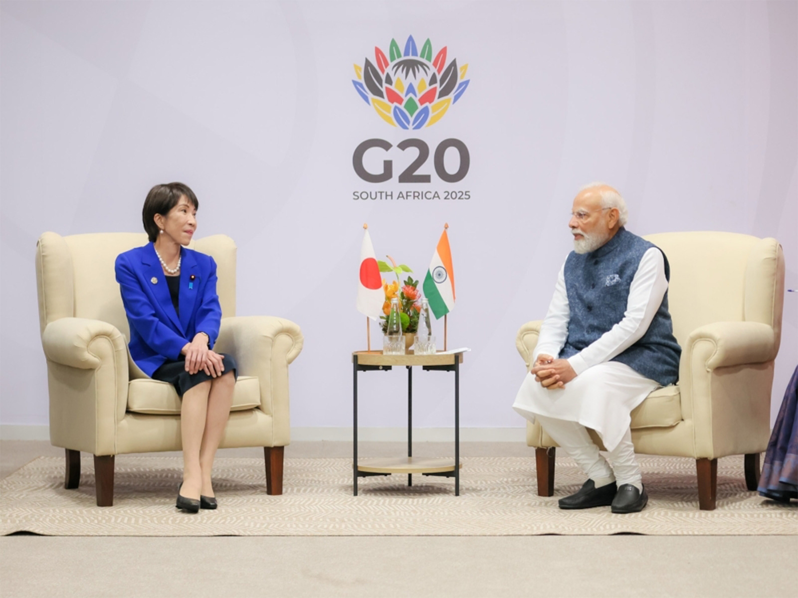  Prime Minister Narendra Modi and  Japanese Prime Minister TAKAICHI Sanae (Photo/Japanese Foreign Ministry)
