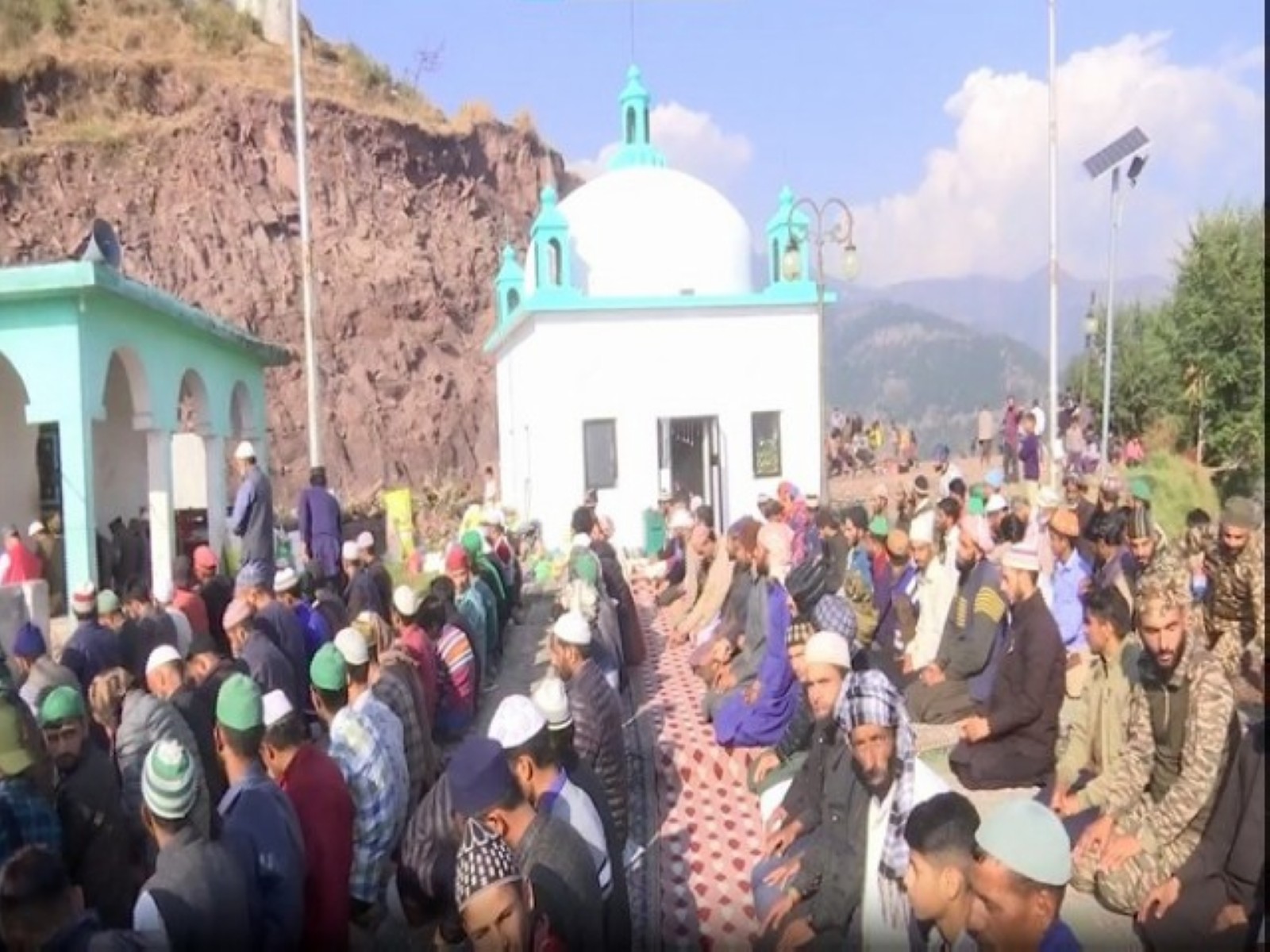 Visual from Tarimili Sharif Kanthol in Rajouri (Photo/ANI)