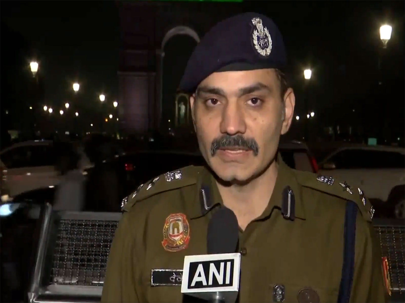 New Delhi DCP Devesh Kumar Mahla. (Photo/ANI)
