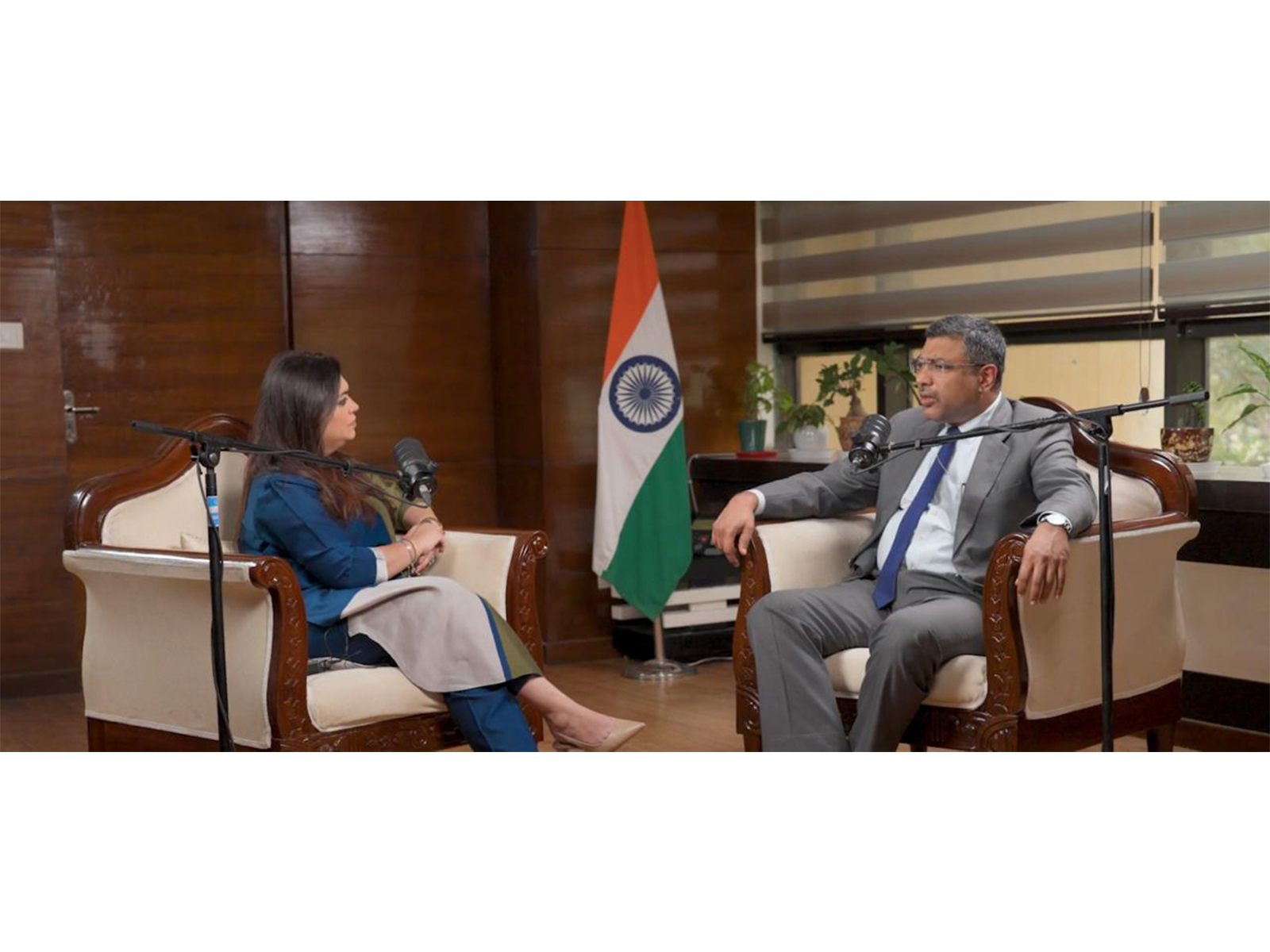 Secretary S Krishnan on IndiaAI In Action, a podcast series by the Startup Policy Forum