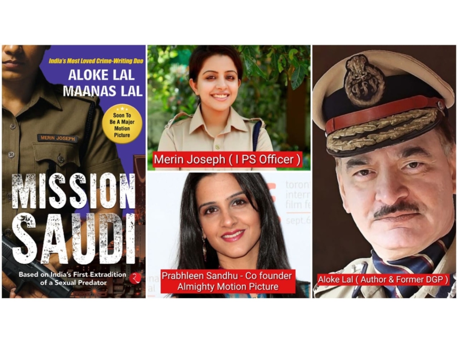 Almighty Motion Picture Acquires the AV rights of 'Mission Saudi'-- The Groundbreaking True-Crime Story Behind India's First Extradition from Saudi Arabia