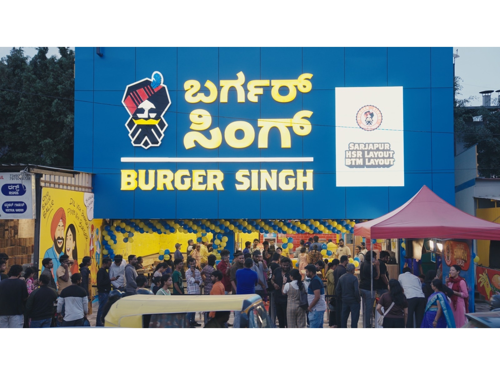 Burger Singh's 'Big Singh Feast' draws 15,000+ sign-ups in Bengaluru, serving 3,300 free meals in a day--possibly India's biggest QSR community turnout yet.