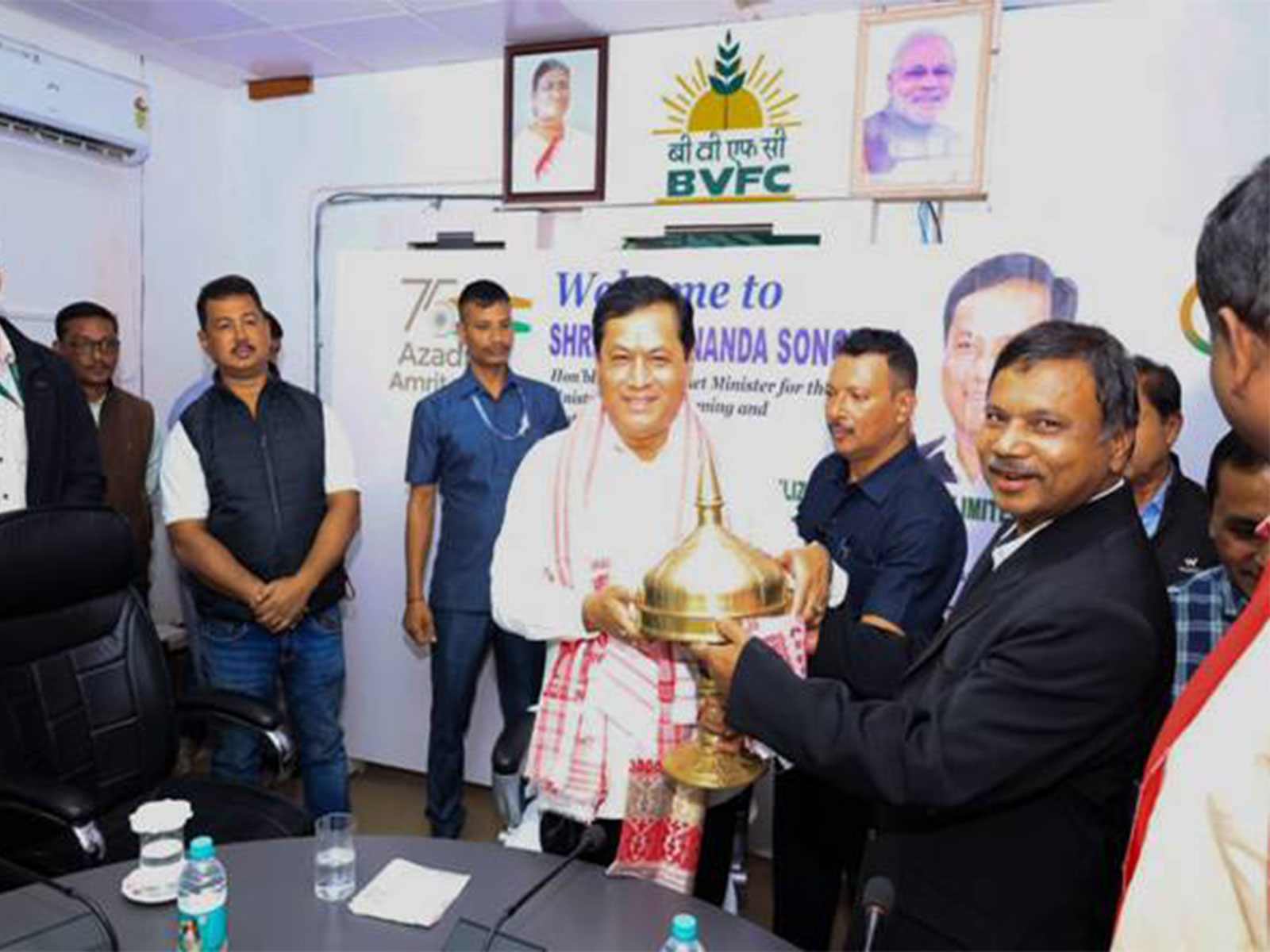 Sarbananda Sonowal ,Union Minister of Ports, Shipping and Waterways (Photo/PIB)