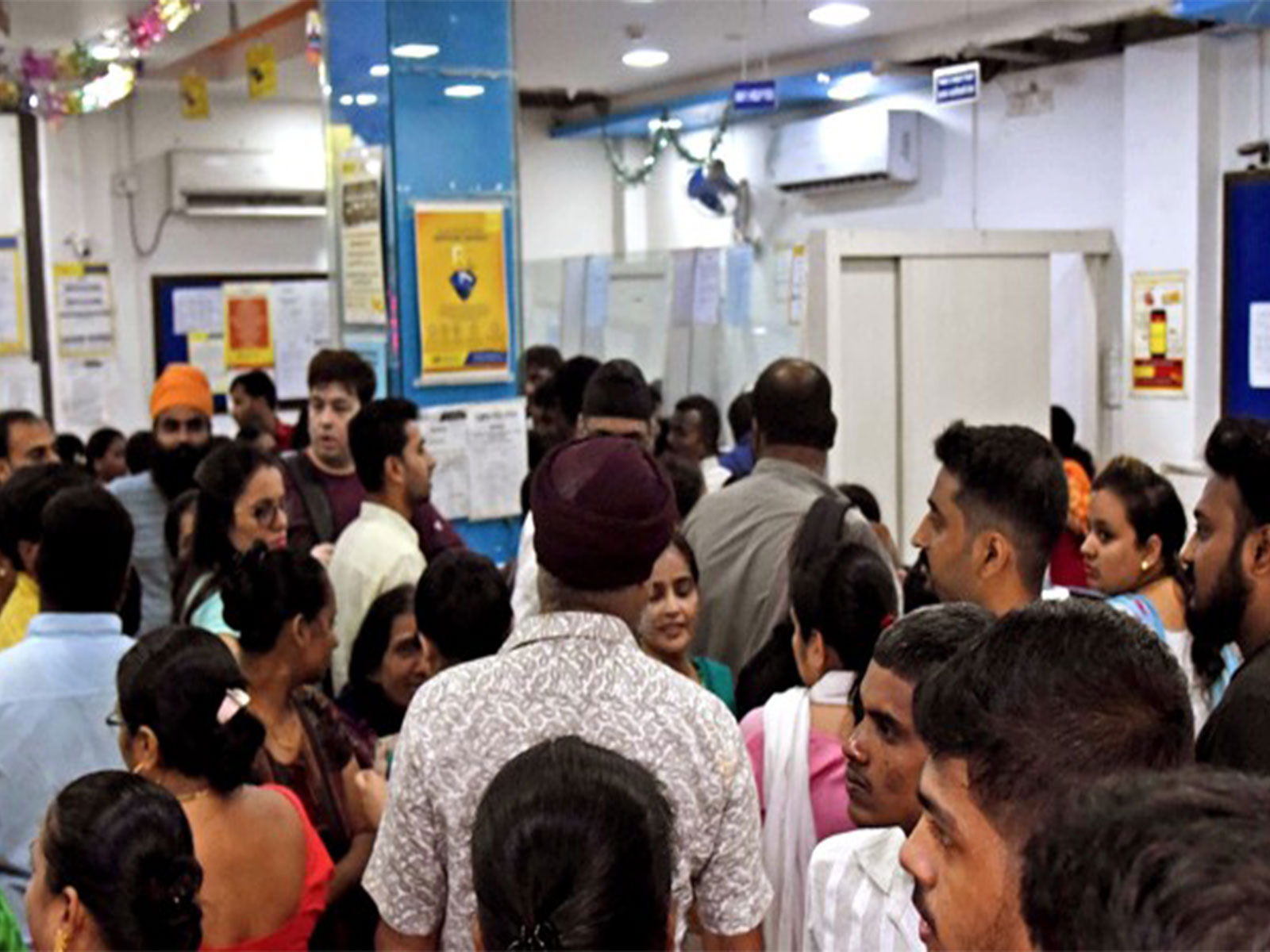 Inside view of a bank (File Photo/ANI)