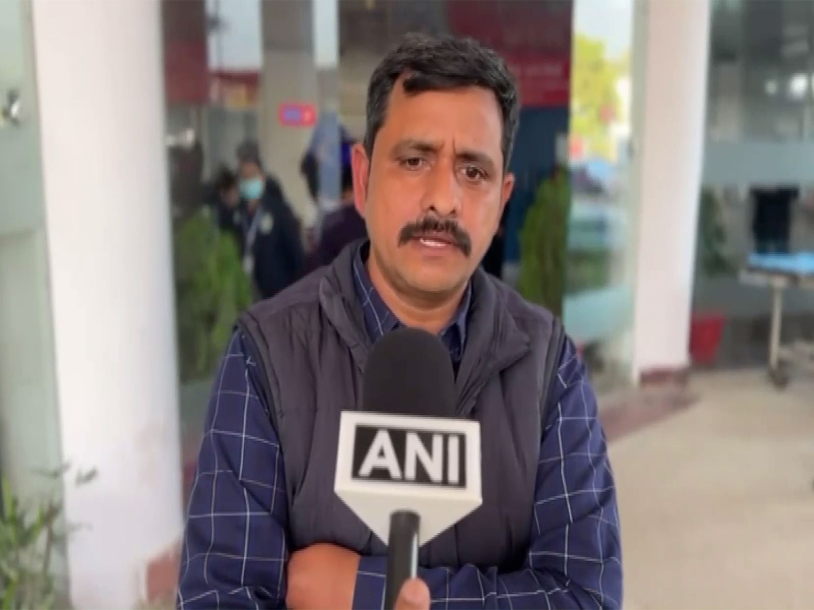 Sandeep Kumar, PRO of AIIMS Hospital (Photo/ANI)