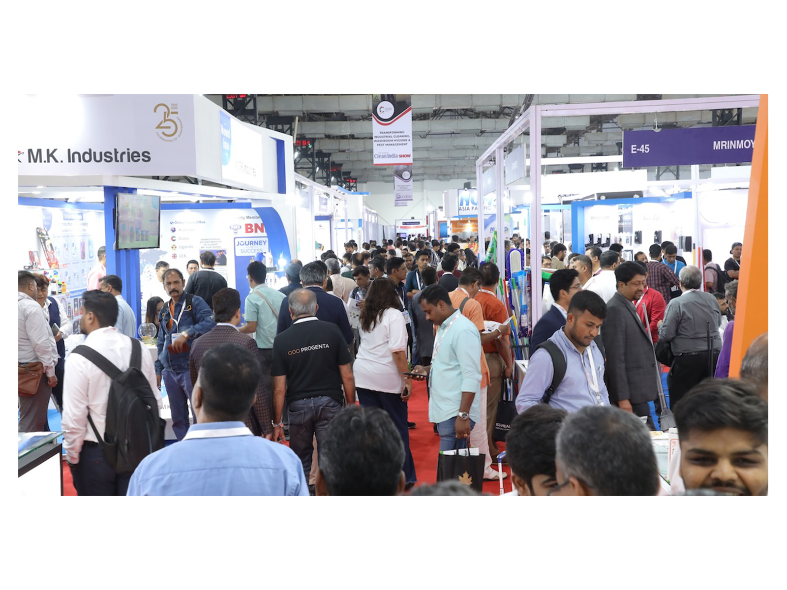 Clean India Show & Laundrex India will be held from 26 - 28 November 2025 at Bombay Exhibition Centre, Mumbai