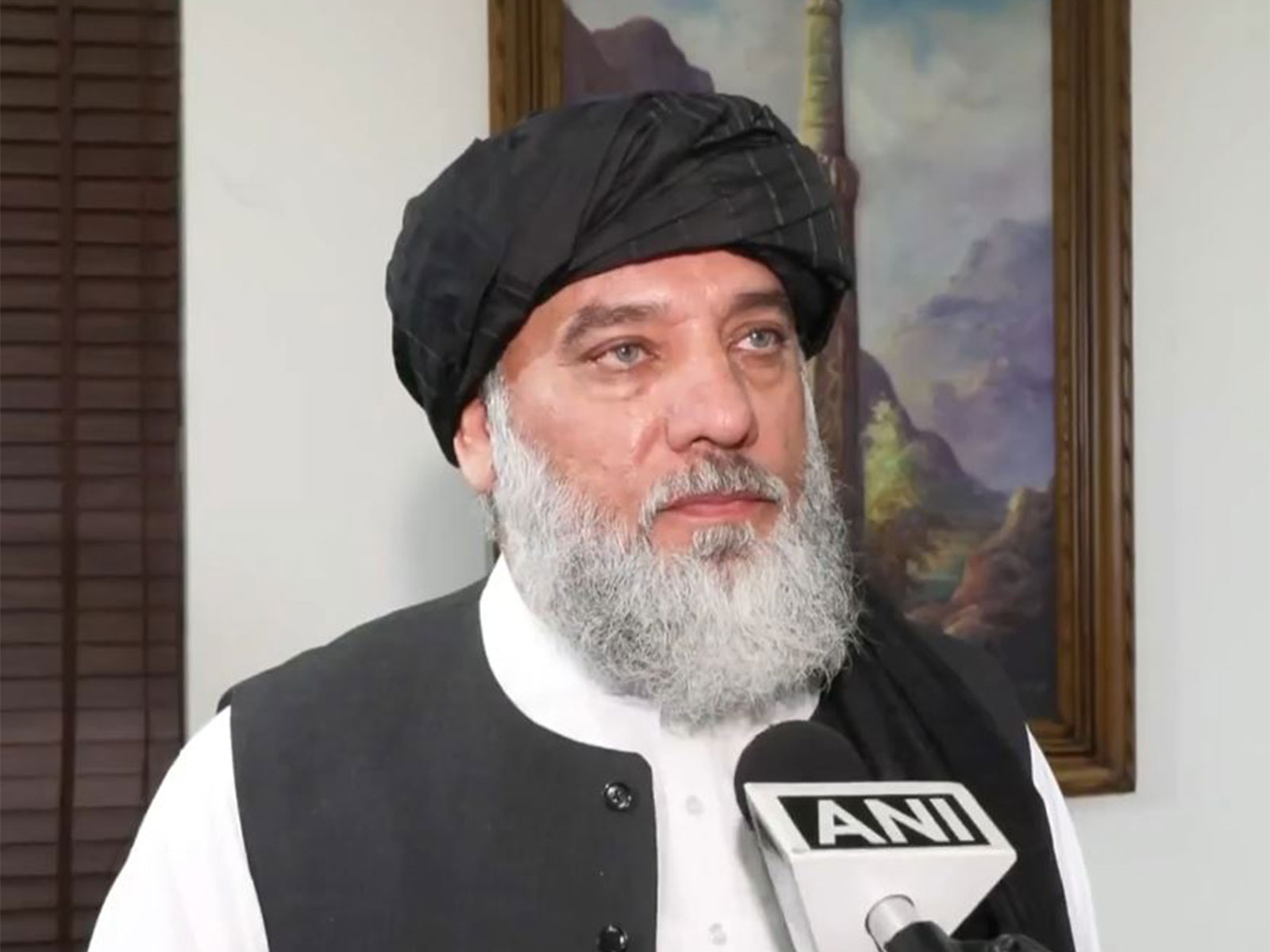  Afghan Minister of Commerce and Industry, Alhaj Nooruddin Azizi (Photo/ANI)