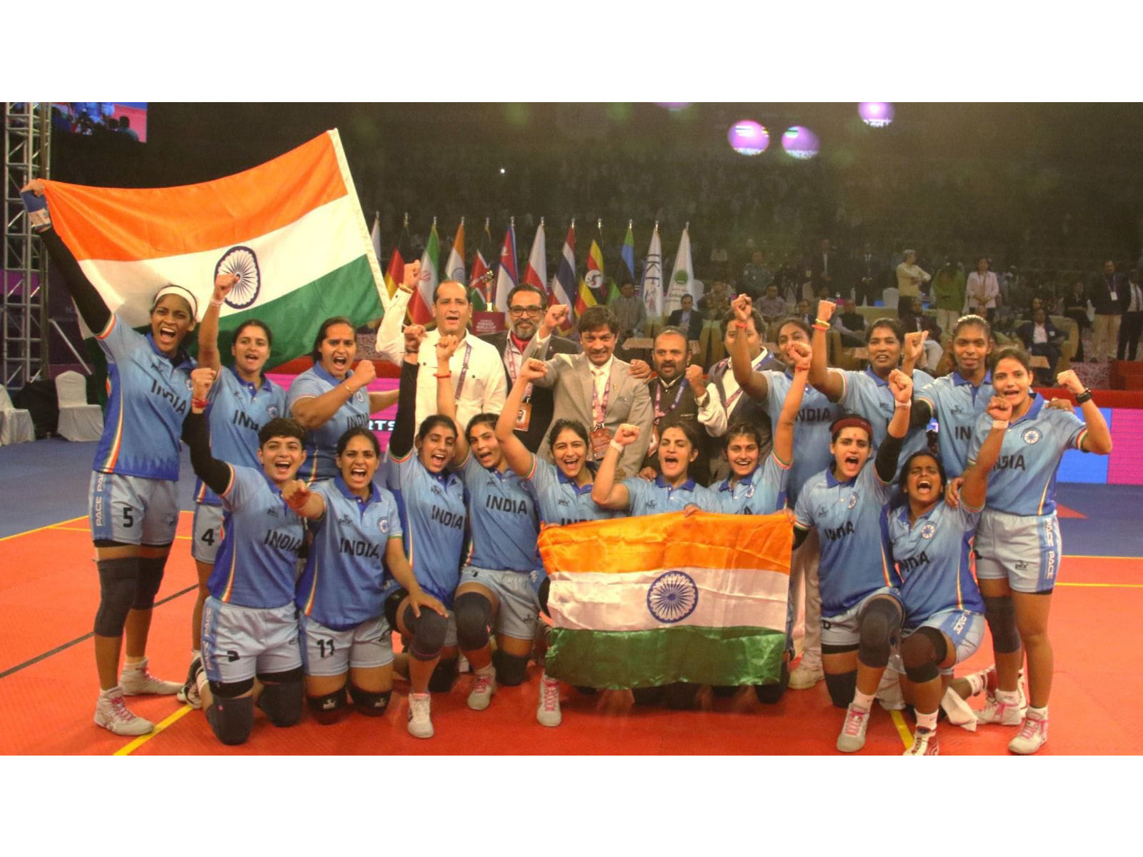 Indian women's kabaddi team (Photo: X/@narendramodi)