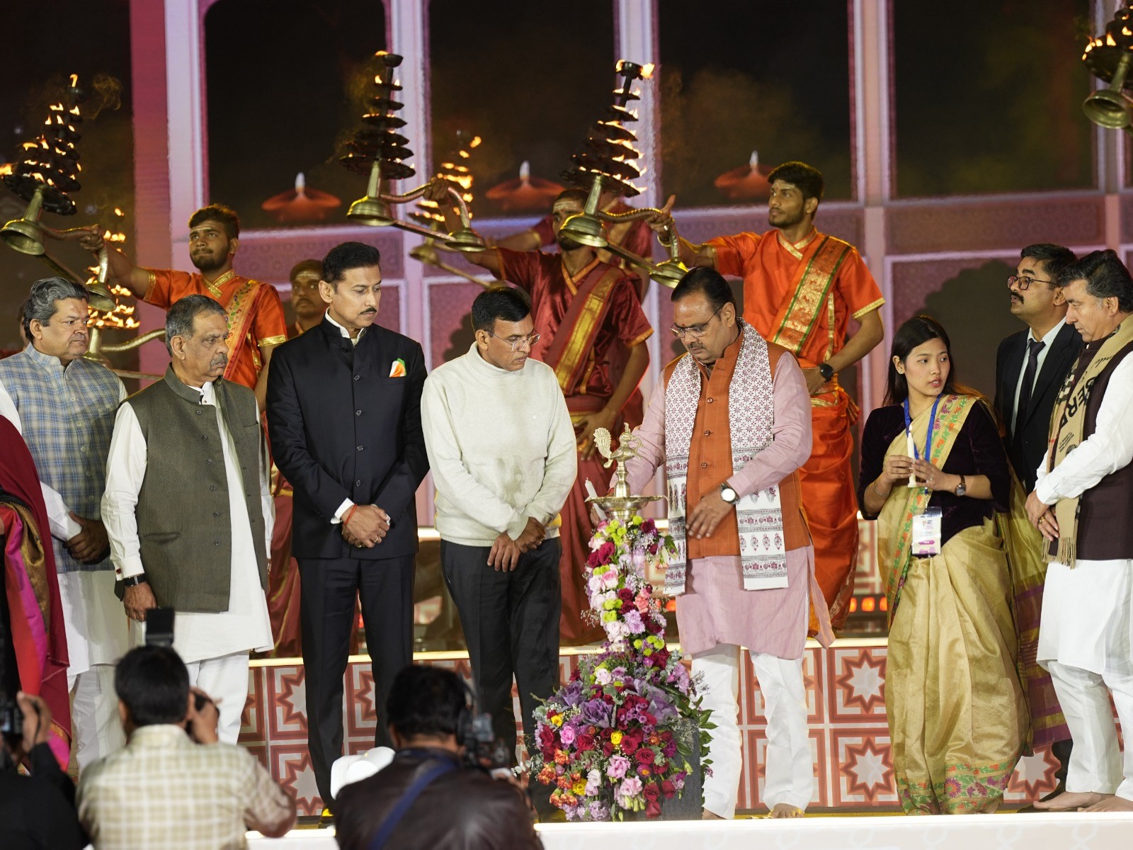 The officials in the KIUG opening ceremony (Photo: KIUG)