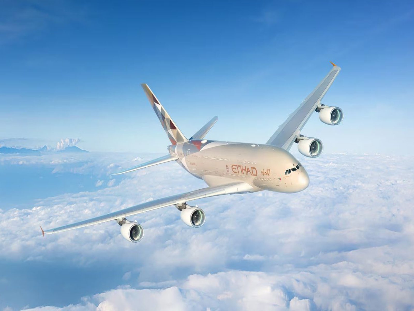 Etihad's A380 (Photo/Ethihad Airways)