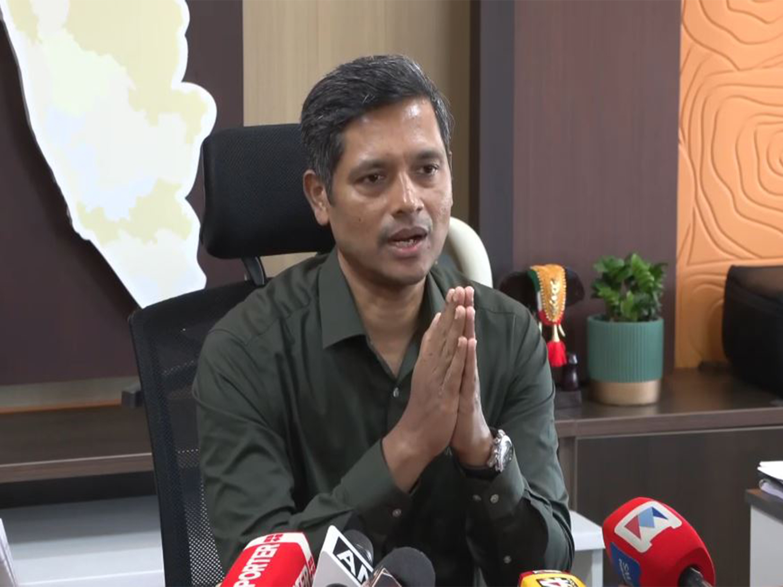 Rathan U Kelkar IAS Chief Electoral Officer, Kerala (Photo/ANI)