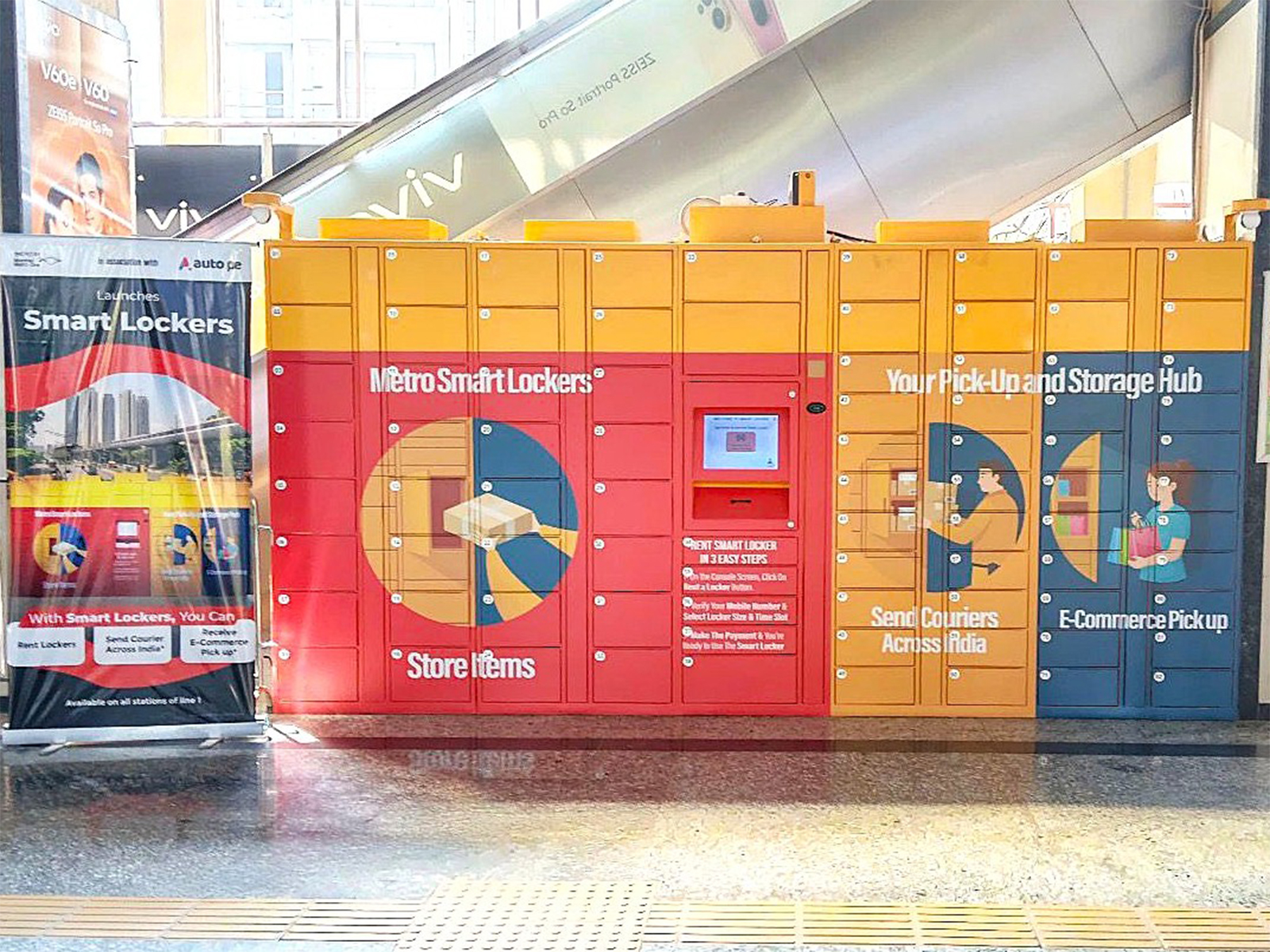 Metro smart lockers launched to offer commuters secure, quick, and convenient storage and pick up solutions.