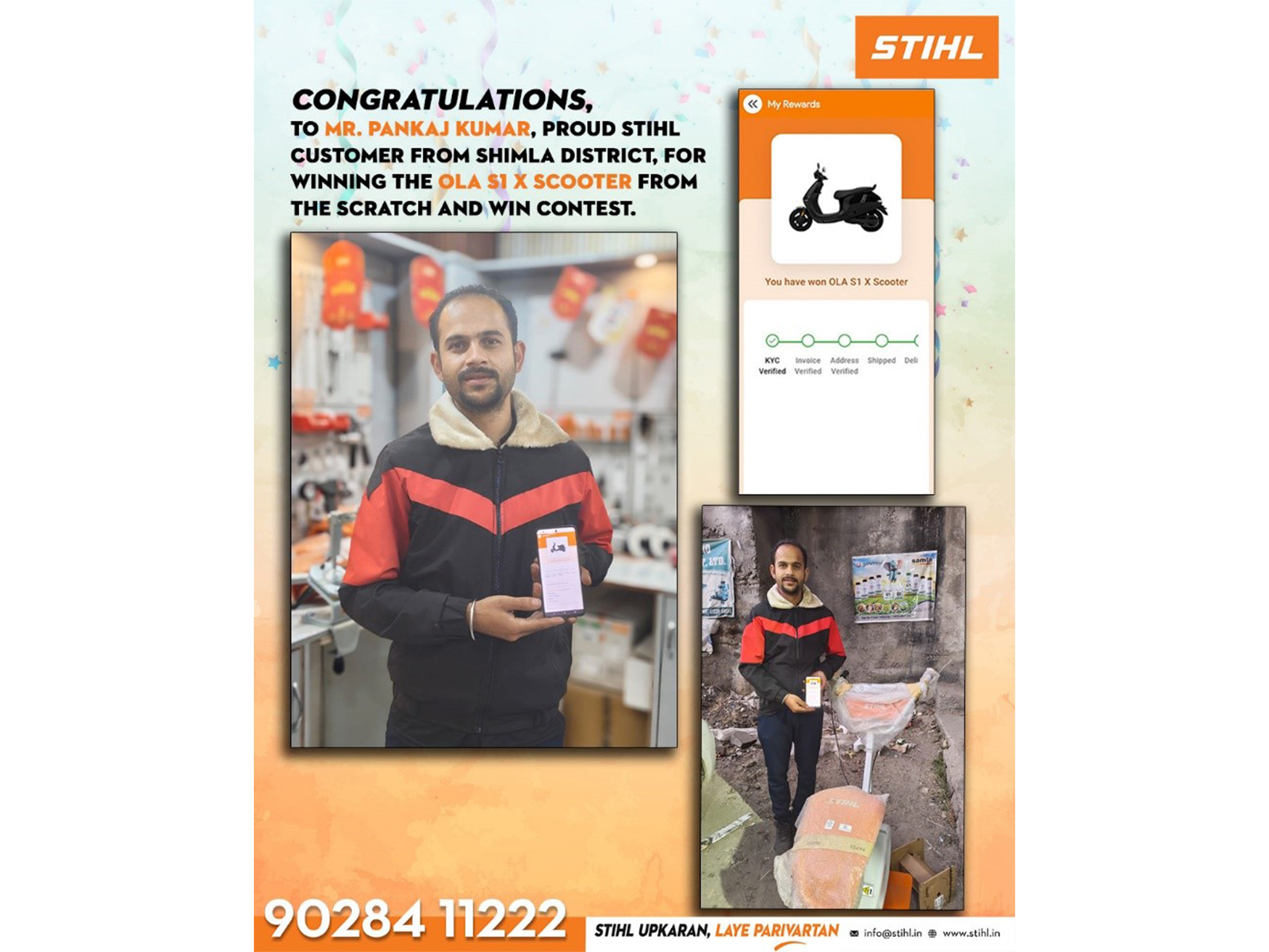 STIHL India Festive Scratch & Win Contest: Instant Rewards on Every Purchase - Running Nationwide Till 30th November 2025