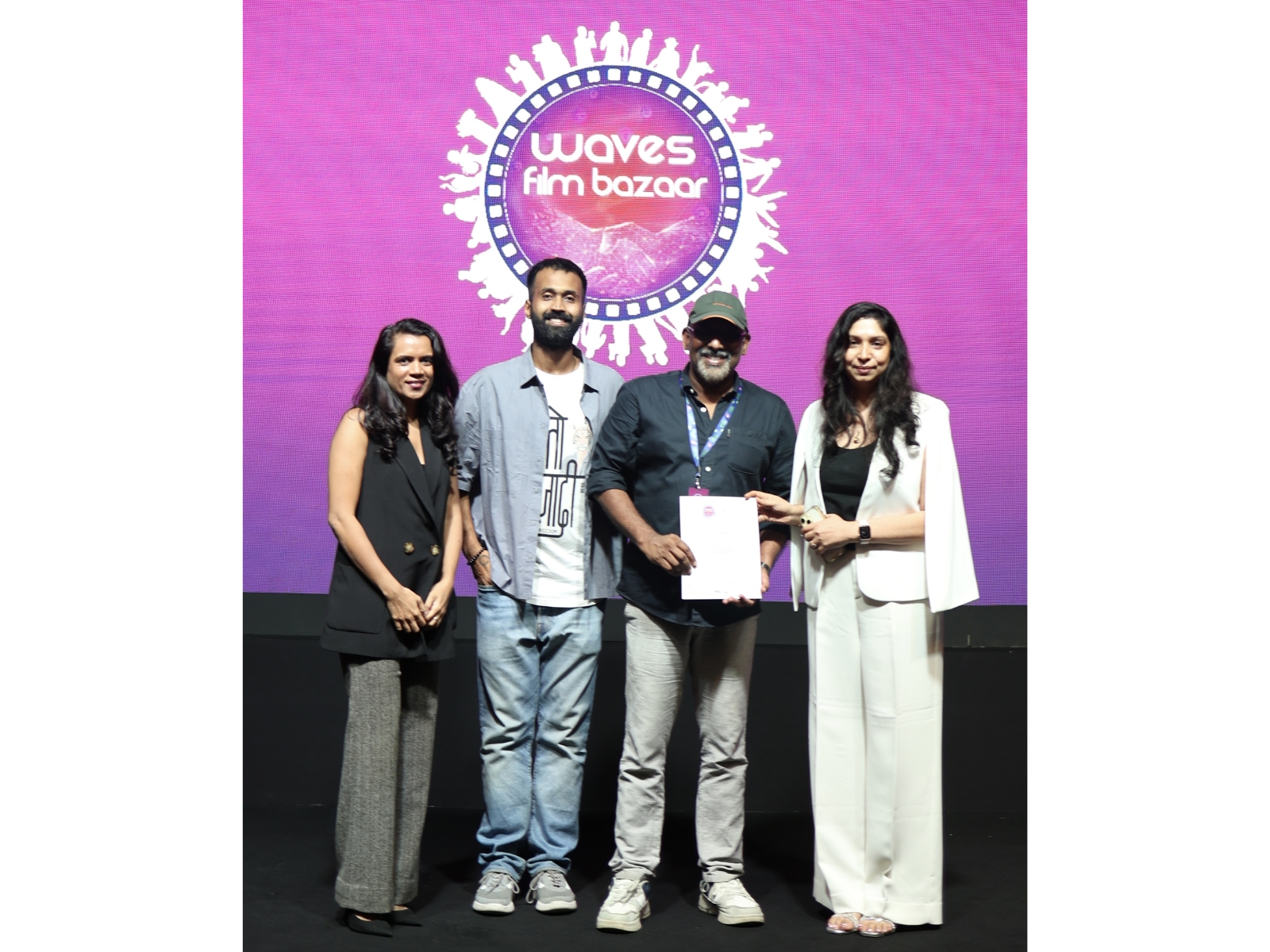 Sonya V. Kapoor & Amrita Mendonza Launch M5 Entertainment Global Film Fund and Introduce 'The Soul Whisperer' at NFDC Film Bazaar