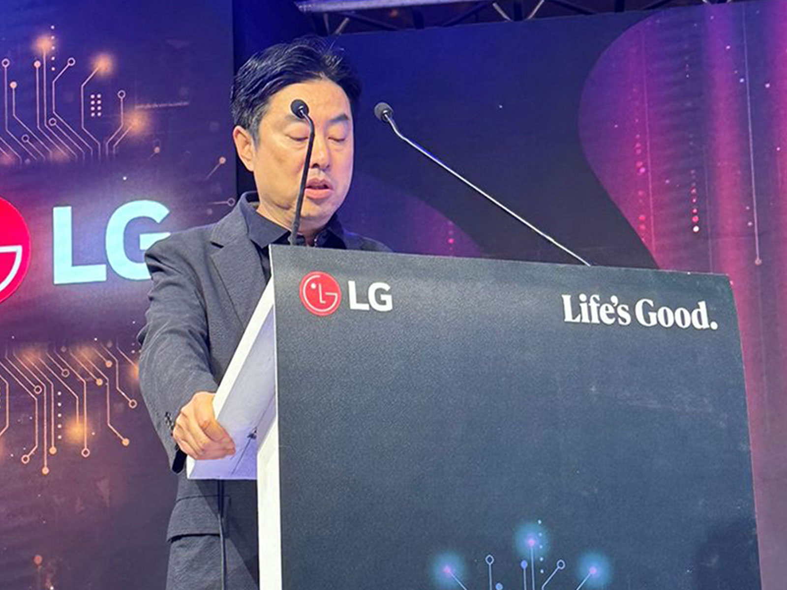 Hong Ju Jeon, Managing Director, LG Electronics India (Photo/@LGIndia)