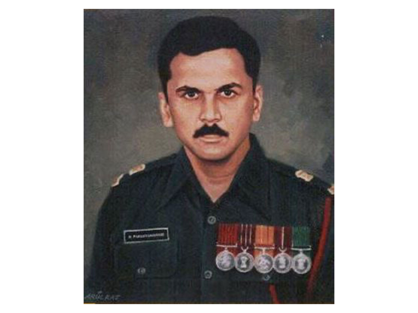 Param Vir Chakra Awardee Major Ramaswamy Parameswaran. (Photo/X@rajnathsingh)