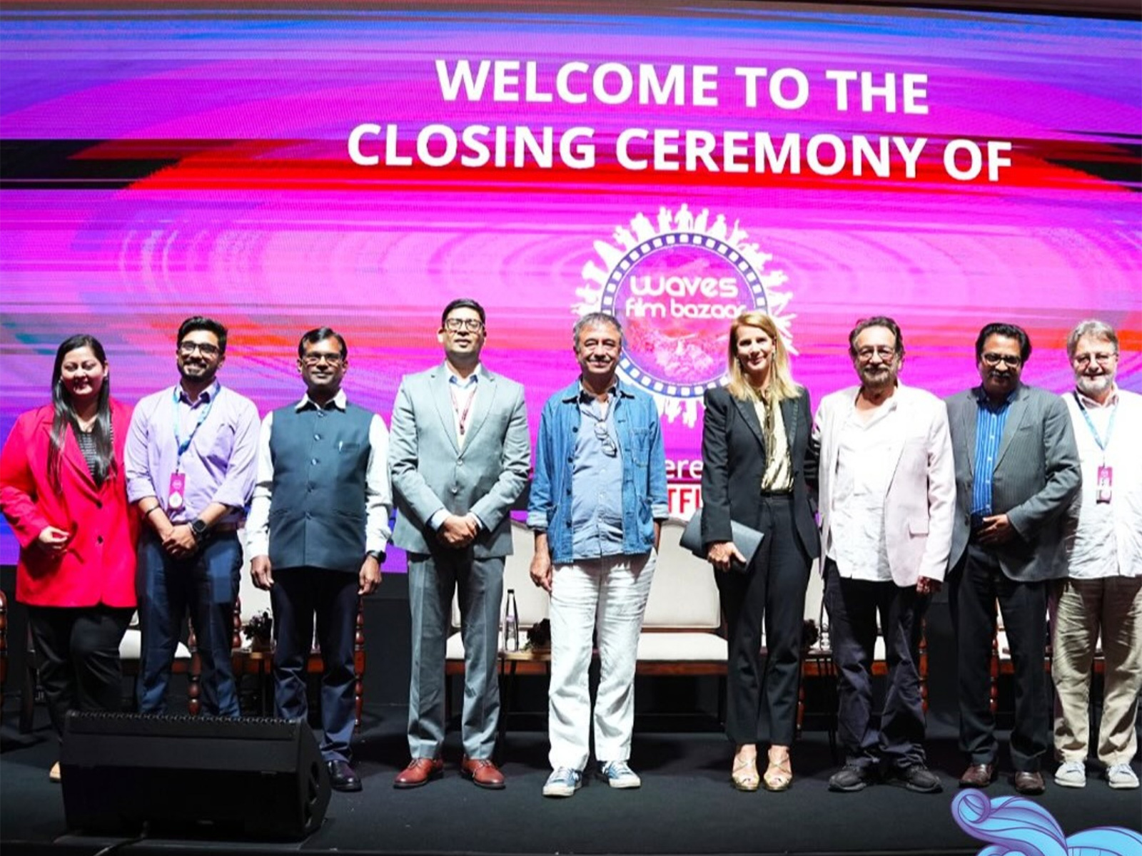 Waves Film Bazaar closing ceremony (Photo/Instagram@nfdcindia)