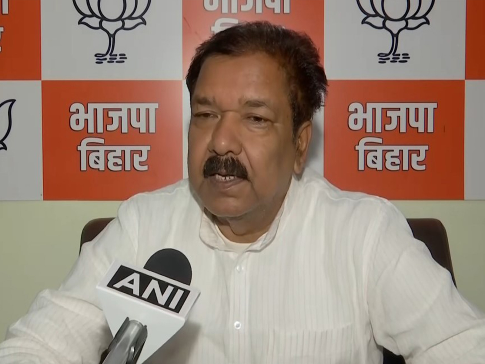 Bihar Industries Minister Dilip Jaiswal. (Photo/ANI)