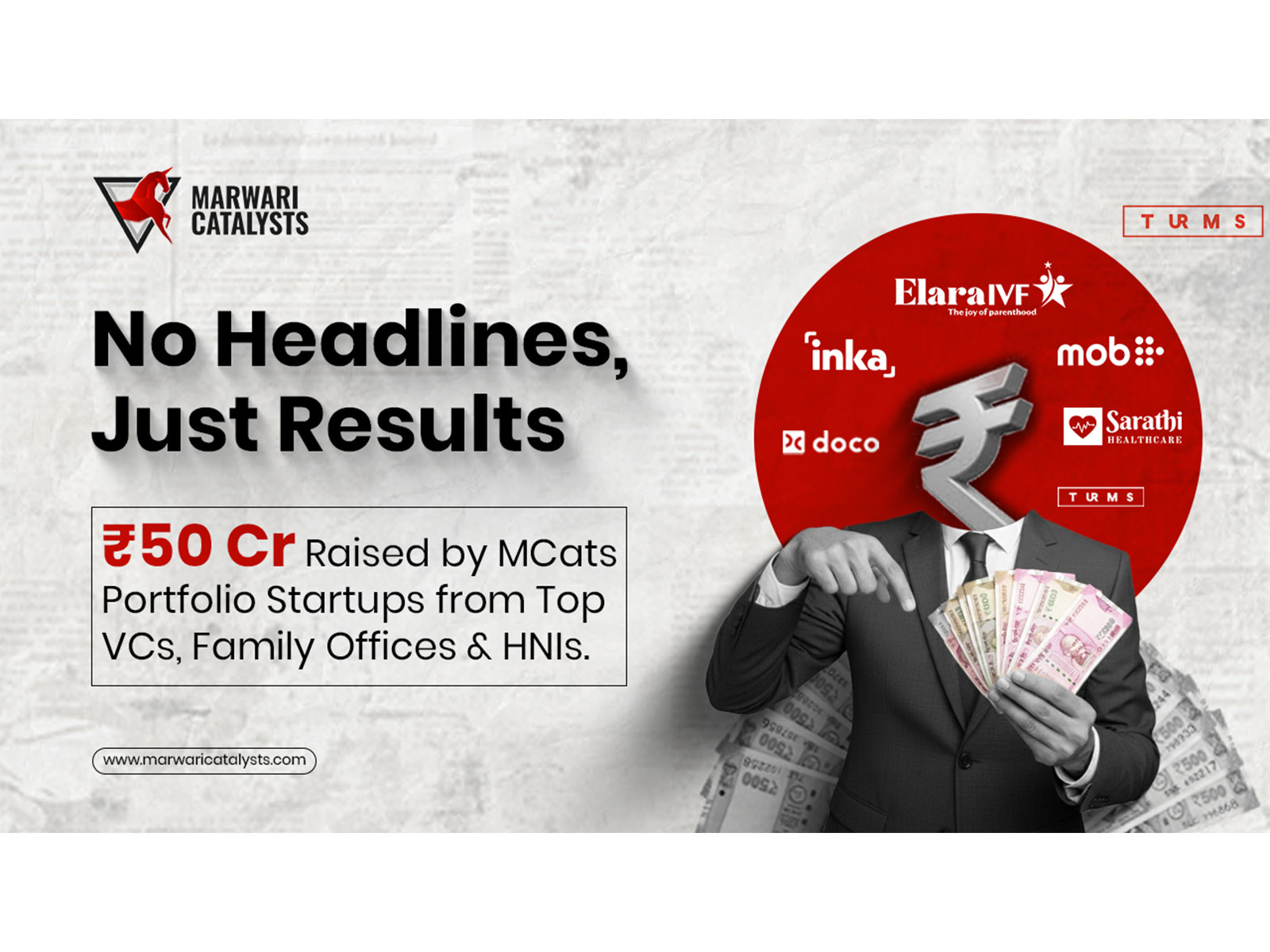50cr raised by Marwari Catalysts portfolio startups 