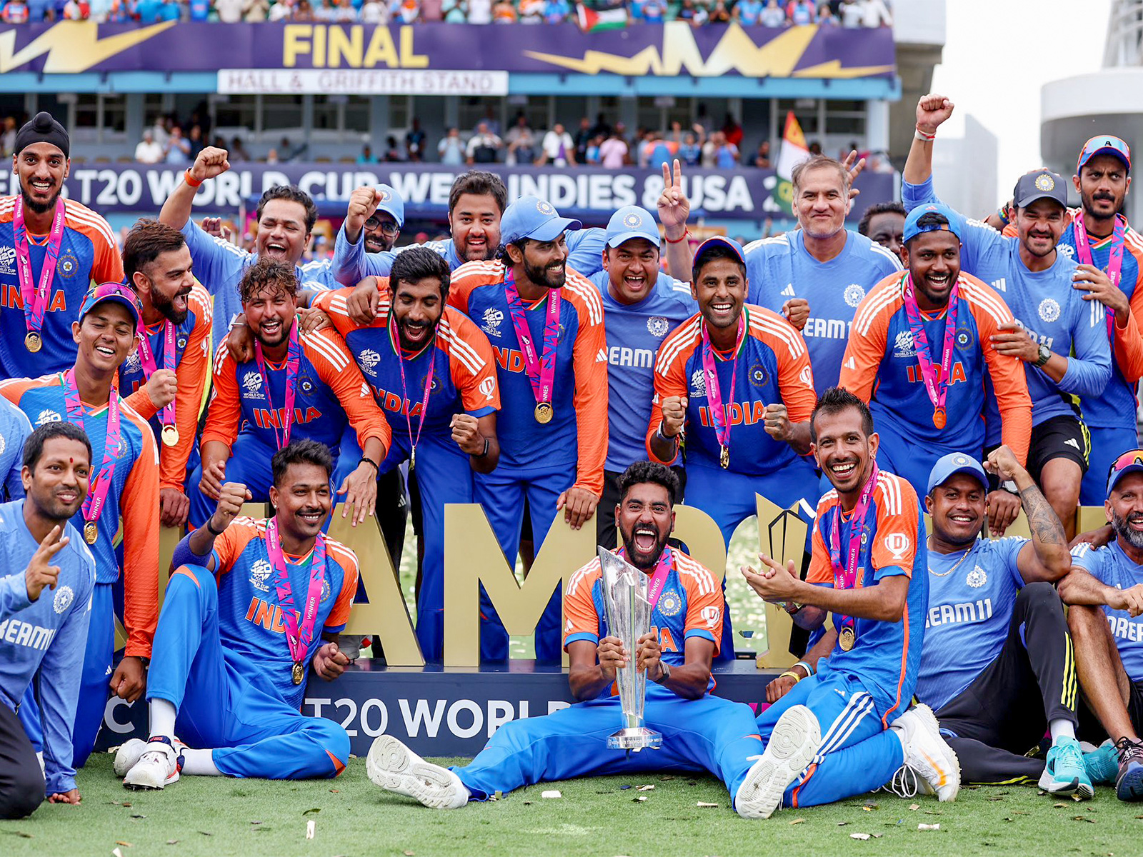 Team India (Photo: ANI)