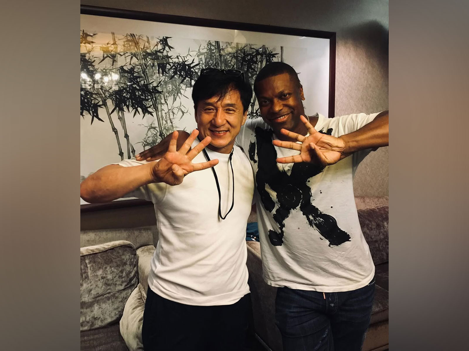 Jackie Chan, Chris Tucker (Photo/Instagram@christucker)