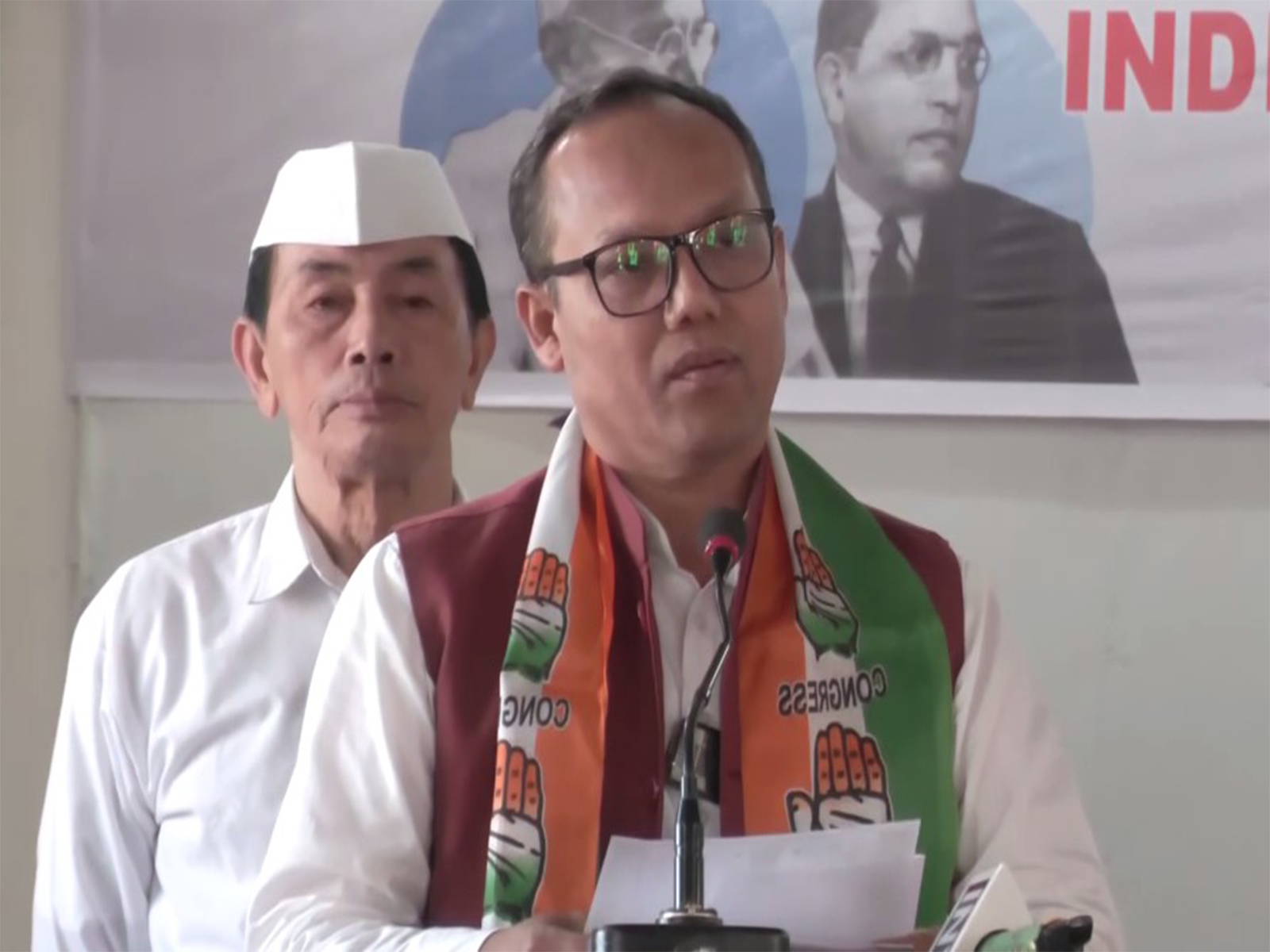 MPCC President Keisham Meghachandra (Photo: ANI) 