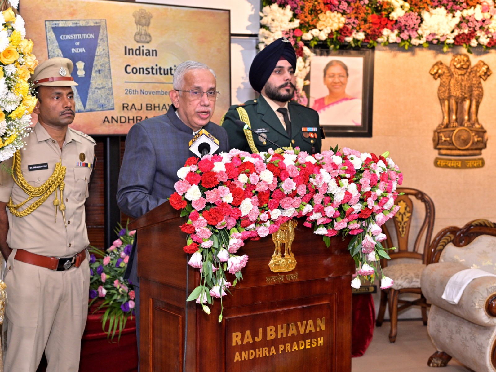 Governor of Andhra Pradesh S Abdul Nazeer  (Photo/AP Raj Bhavan)