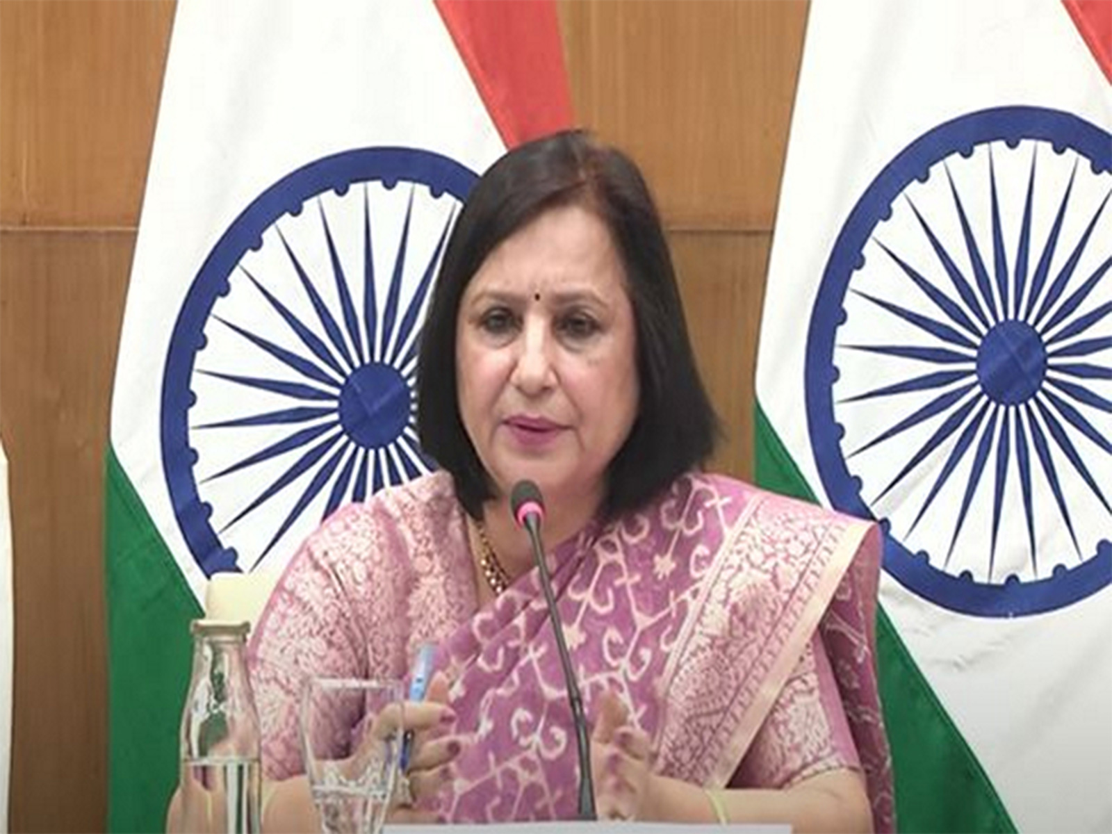 Neena Malhotra, Secretary (South), Ministry of External Affairs (MEA) (Photo/MEAYoutube)