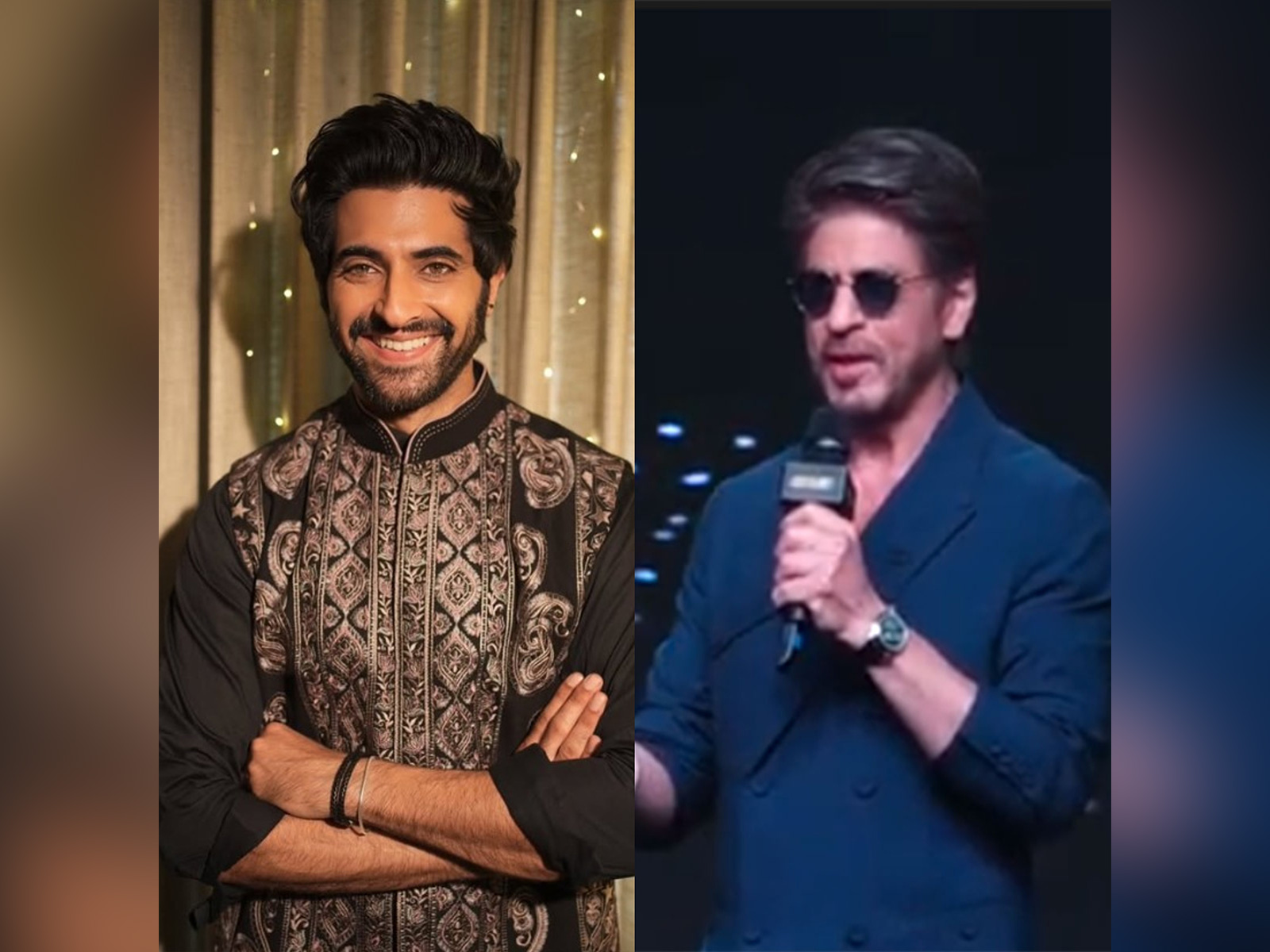 Akshay Oberoi , Shah Rukh Khan (Image source: Instagram/ @akshay0beroi, ANI) 