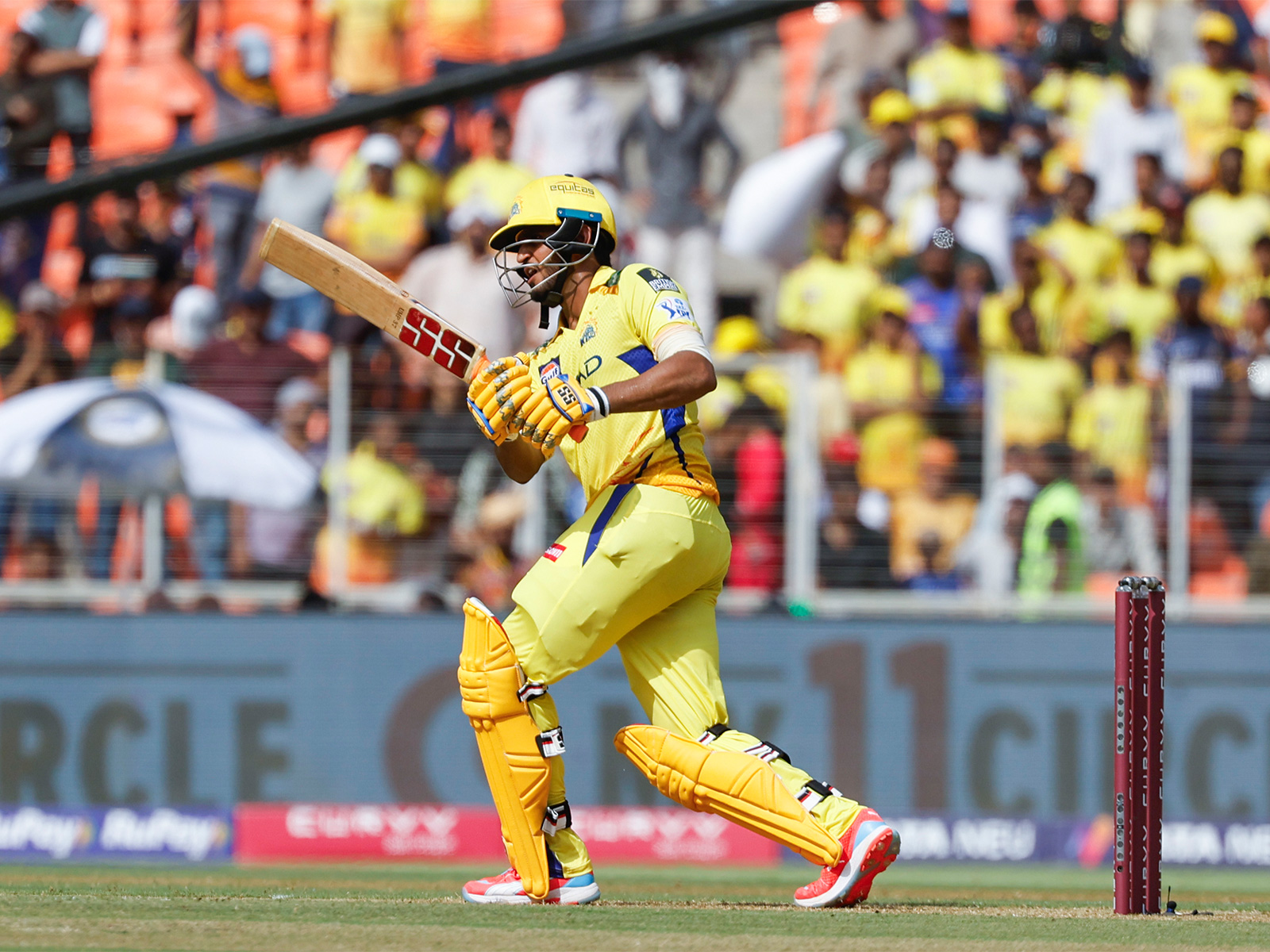 Urvil Patel in action for CSK (Photo/ANI)