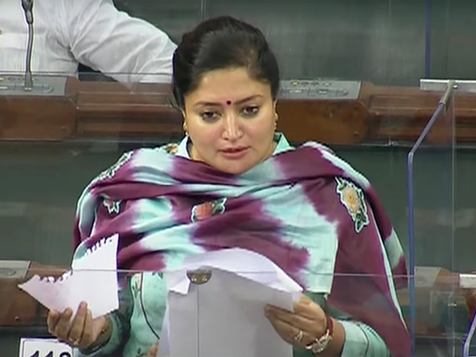 Jamnagar MP Poonamben Maadam. (ANI/File Photo)