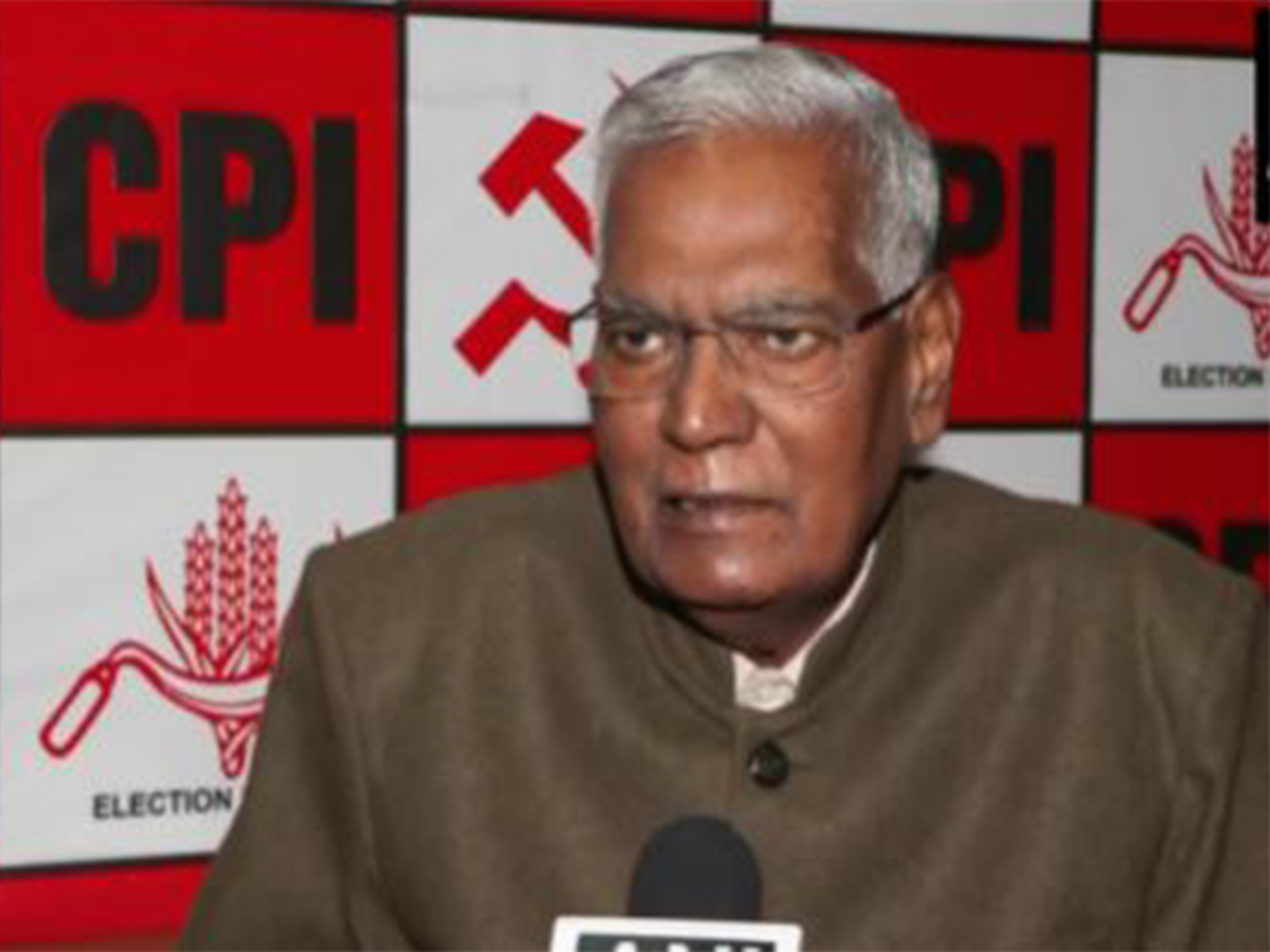  CPI General Secretary D. Raja (Photo/ANI)