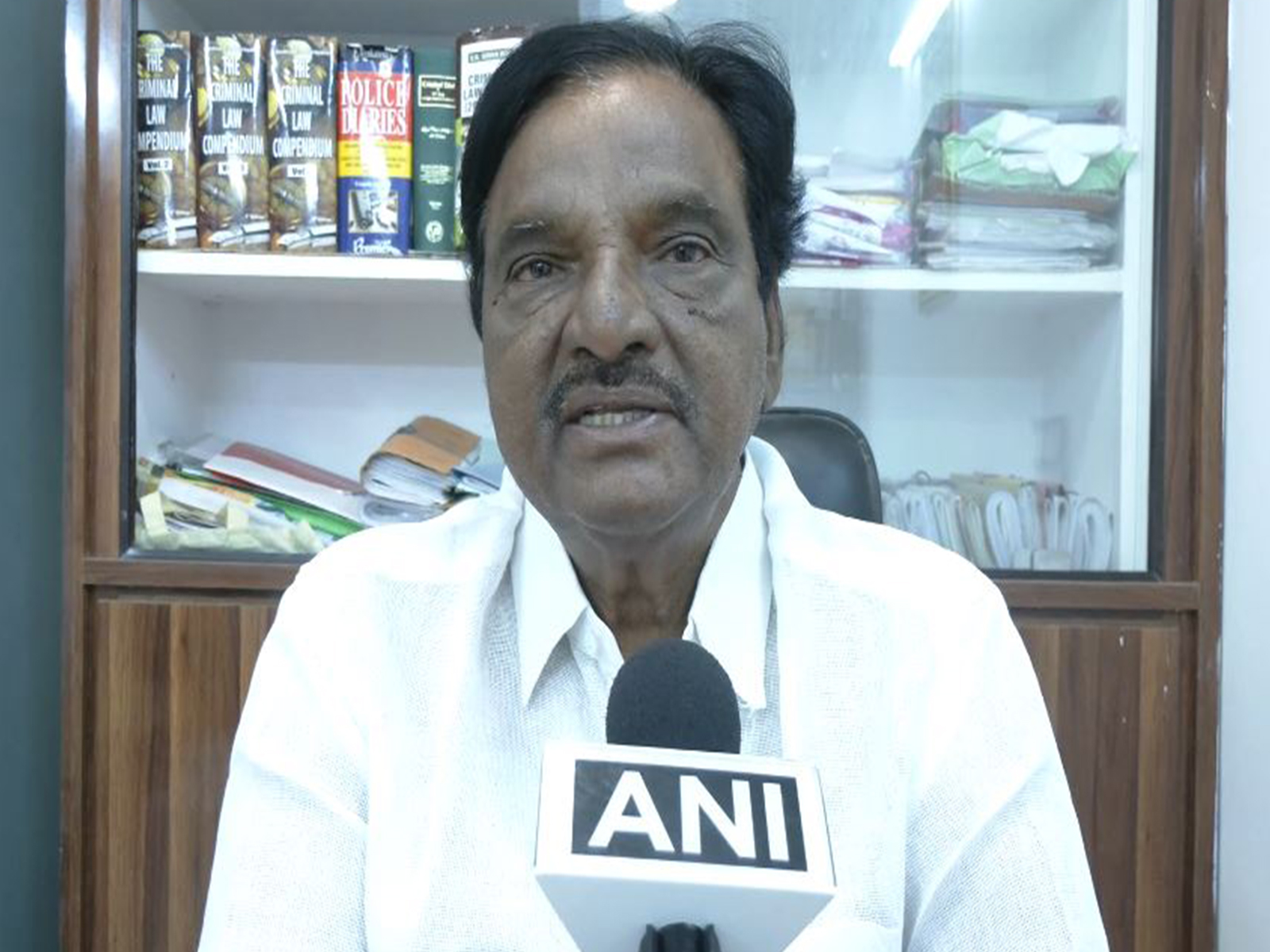 Congress leader V. Gurunadham (Photo/ANI)