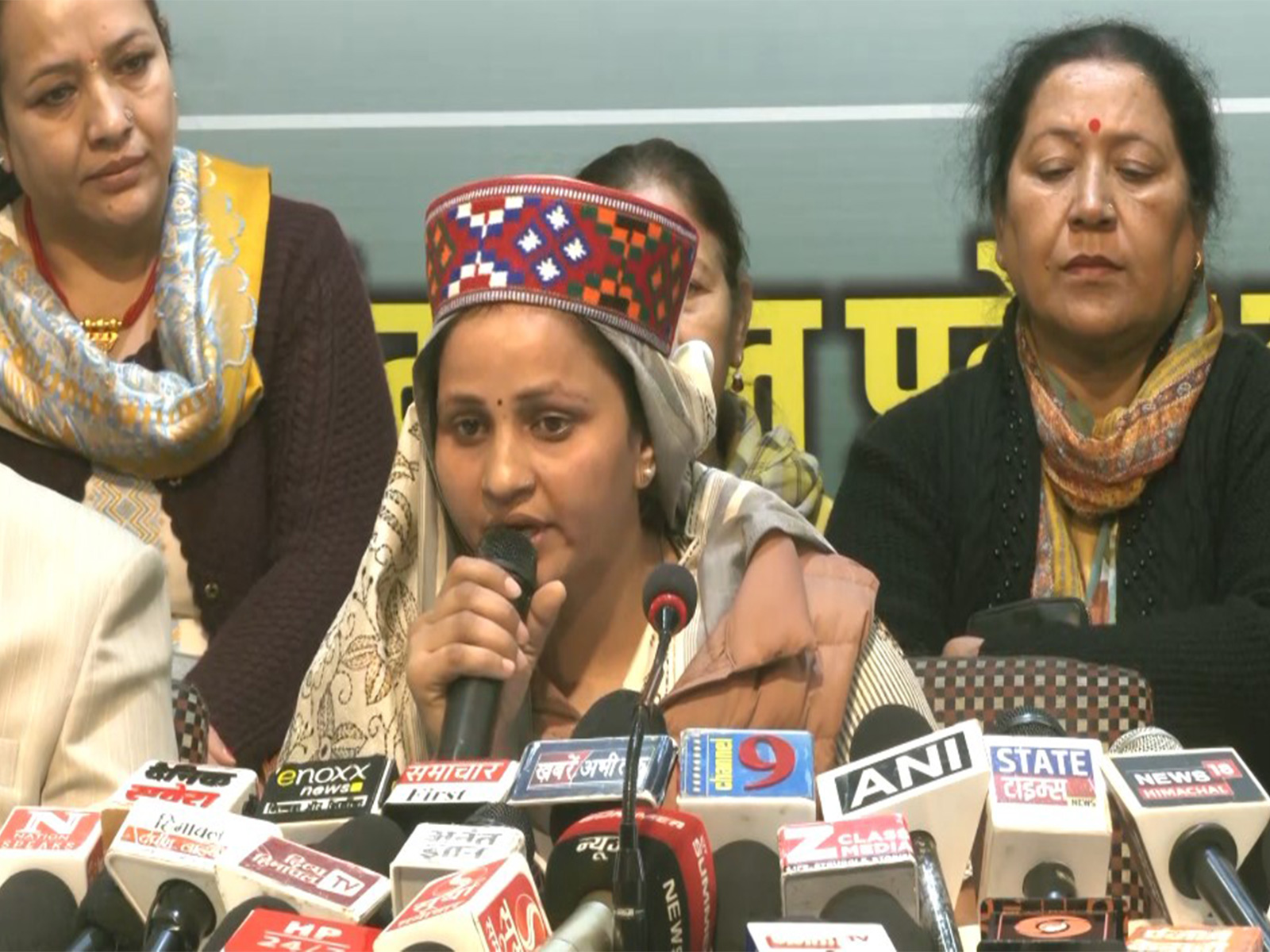 Sanjana Jatav, Member of Parliament and the appointed observer for Shimla district (Photo/ANI)