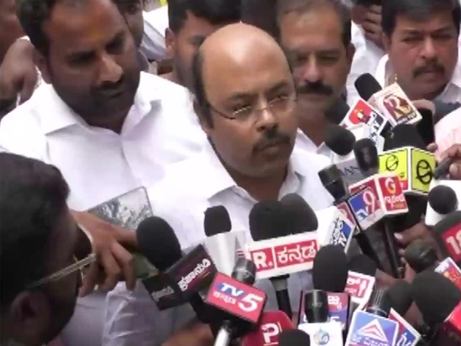 Congress MLC and son of Karnataka Chief Minister Siddaramaiah, Yathindra Siddaramaiah (Photo/ANI)