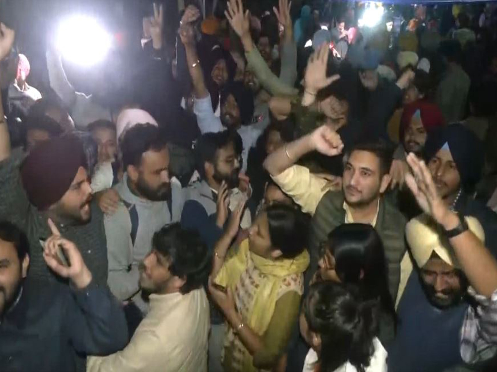 Celebration after approval of Senate elections (Photo/ANI)