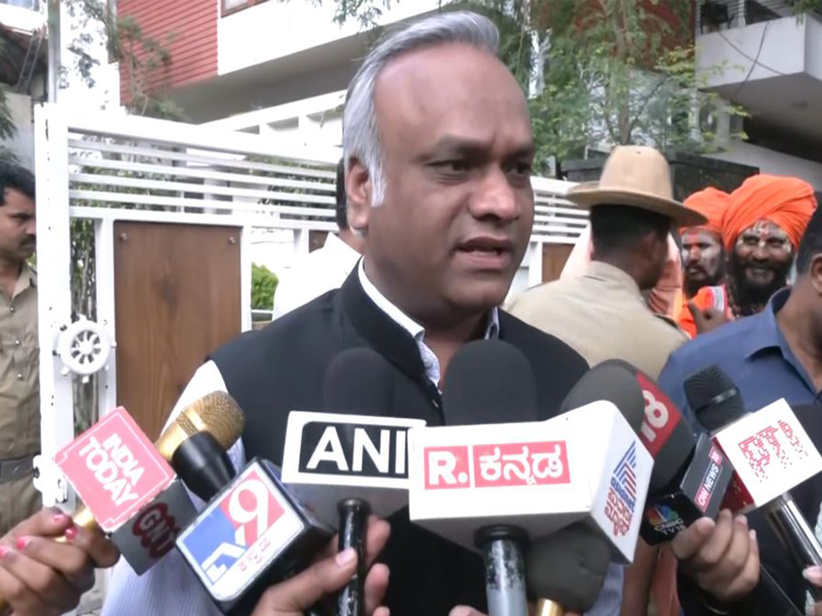  Karnataka Minister Priyank Kharge. (Photo/ANI)