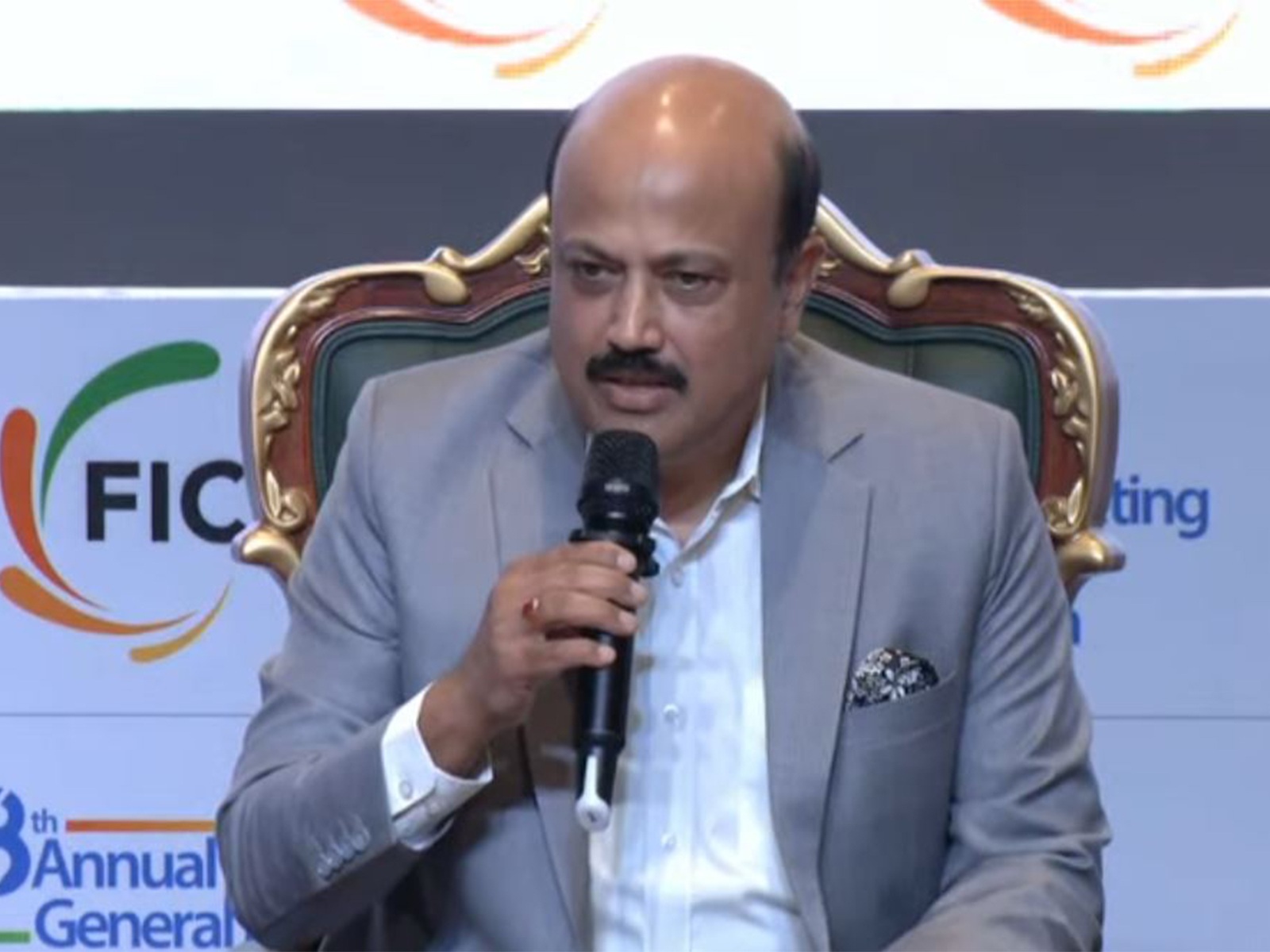 Commerce Secretary Rajesh Agarwal (Image: YouTube/FICCI)