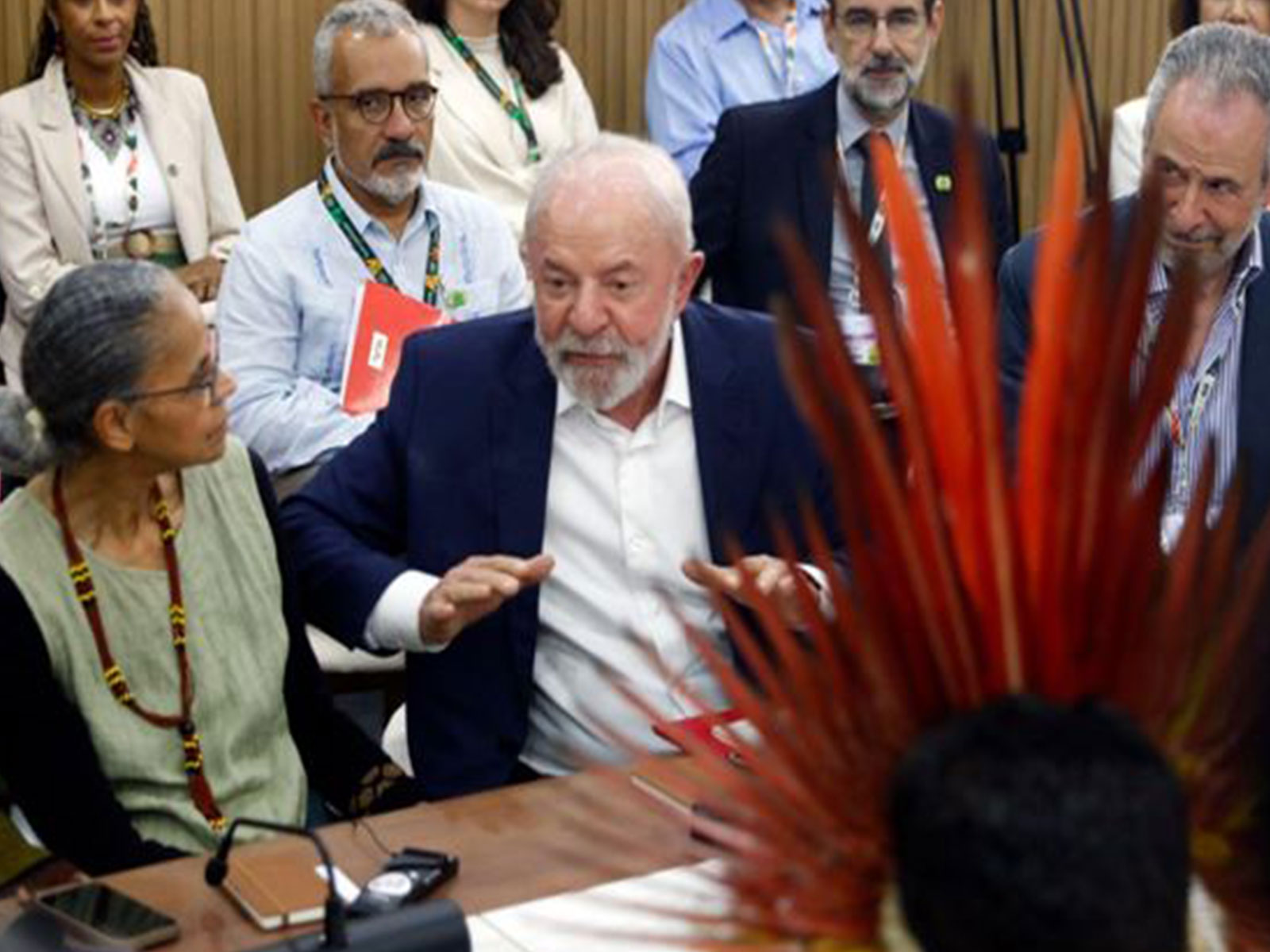 Meeting with civil society and indigenous peoples at COP30 - Belem (Photo/Brasil 247)