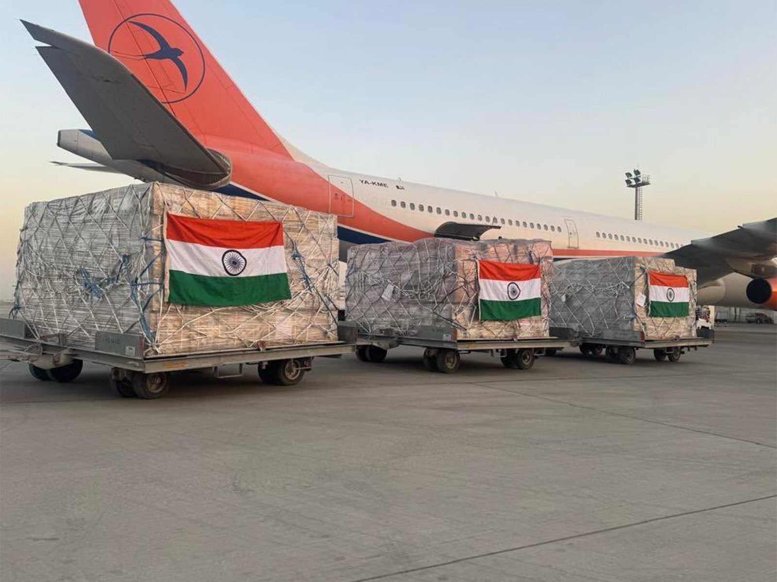 India's aid sent to Afghanistan (Photo: X@MEAIndia)