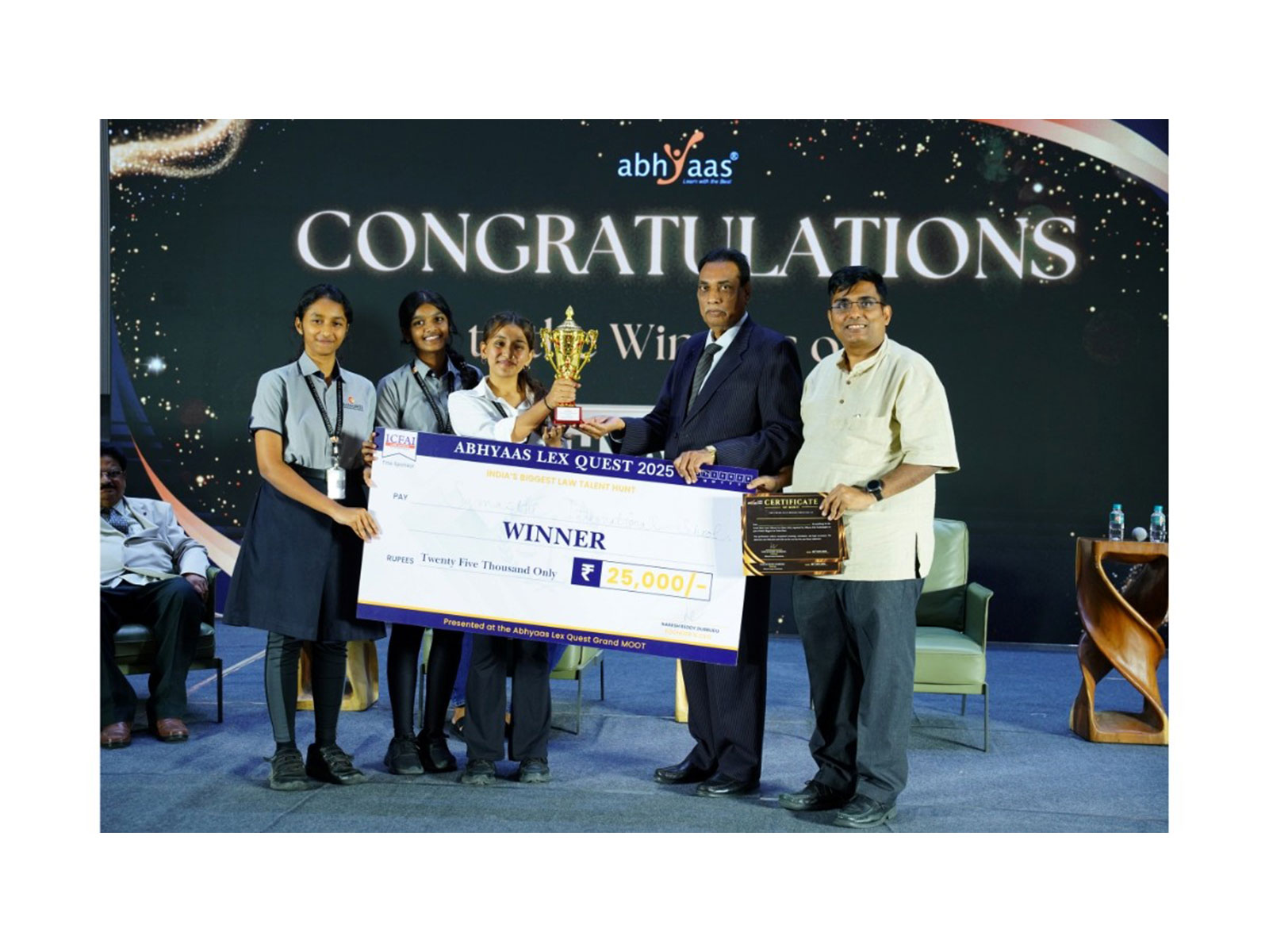 Abhyaas Lex Quest 2025 Concludes with Resounding Success; Sets New Benchmark in School-Level Legal Education