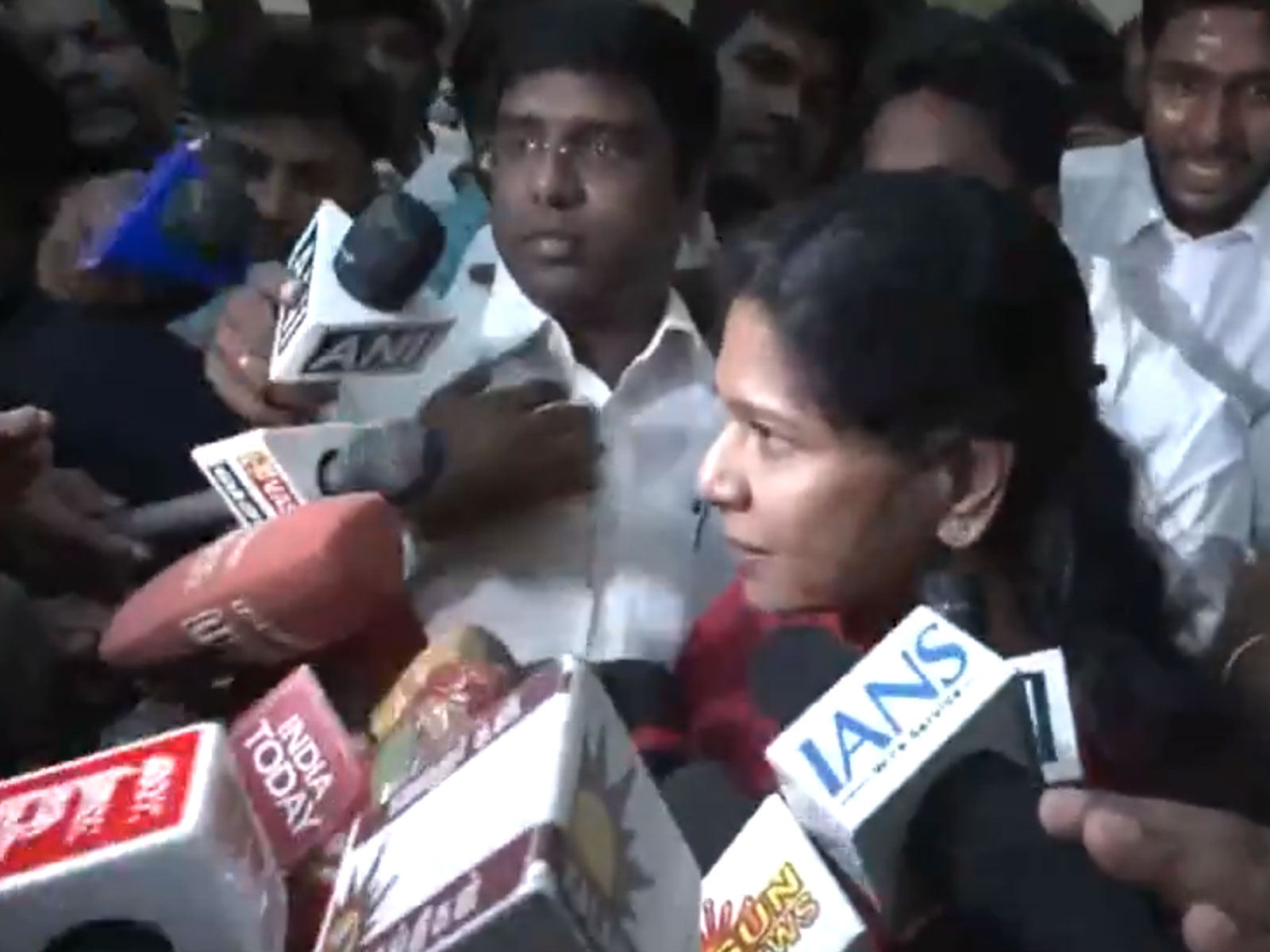DMK MP Kanimozhi. (Photo/ANI)