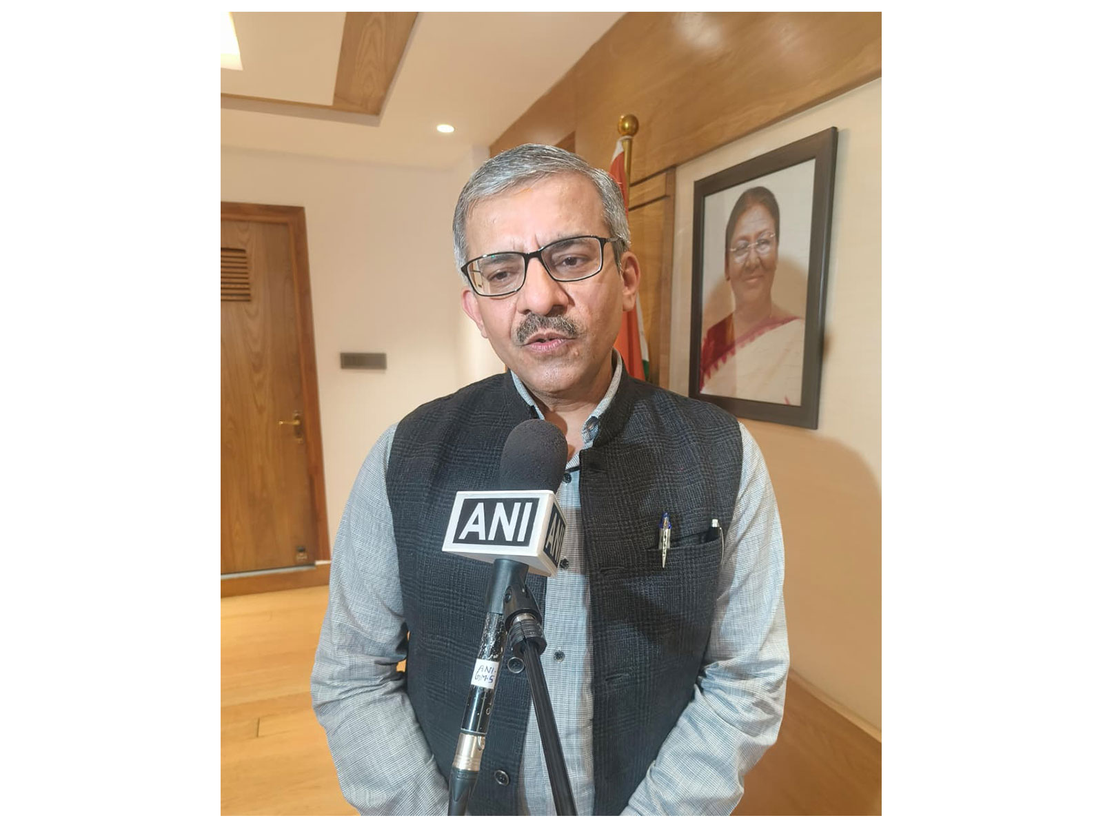 Vineet Joshi, Secretary, Higher Education of UP (Photo/ANI)