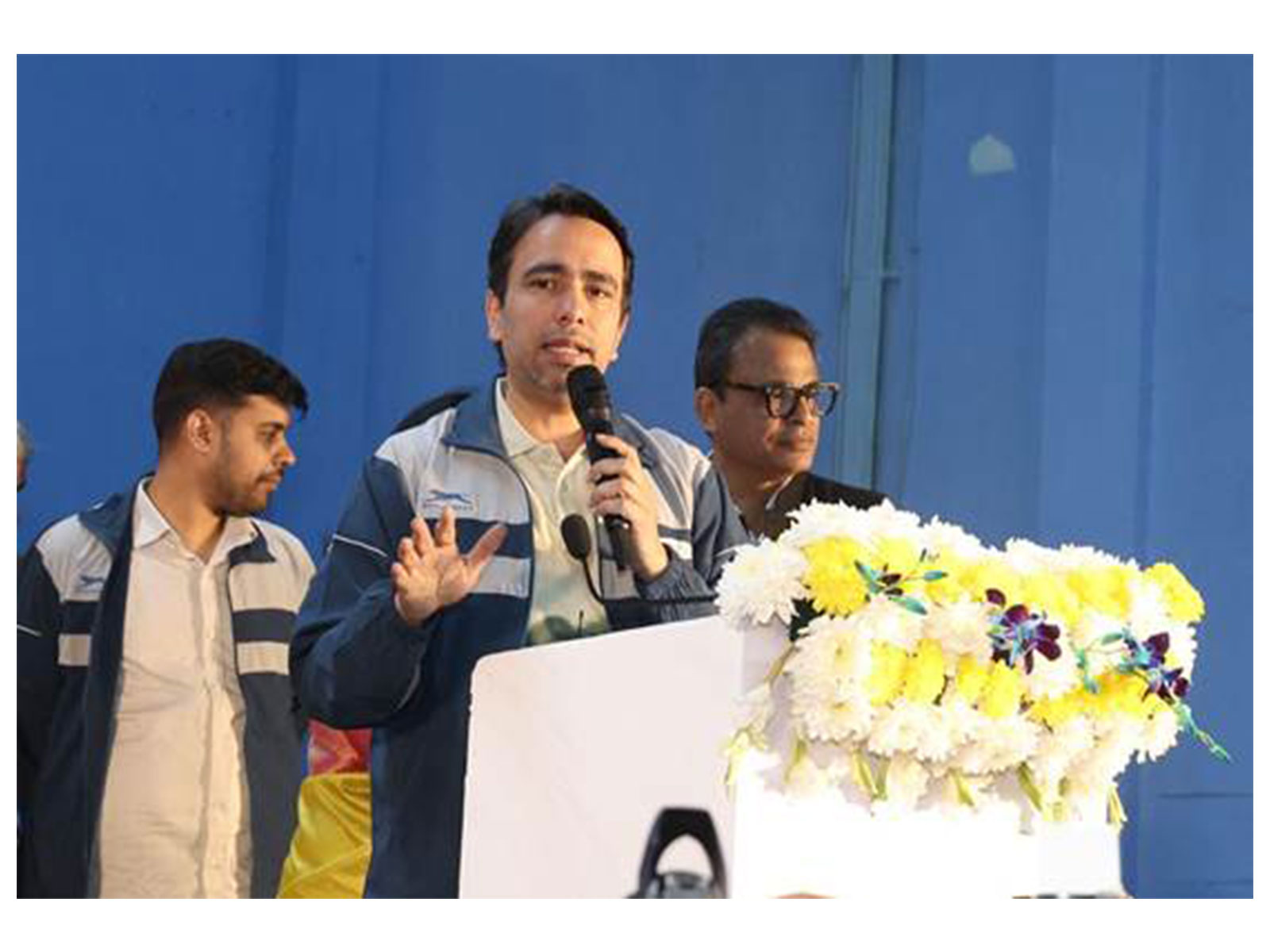 Union Minister Jayant Chaudhary launches SportEdge initiative in Meerut (Photo/PIB) 